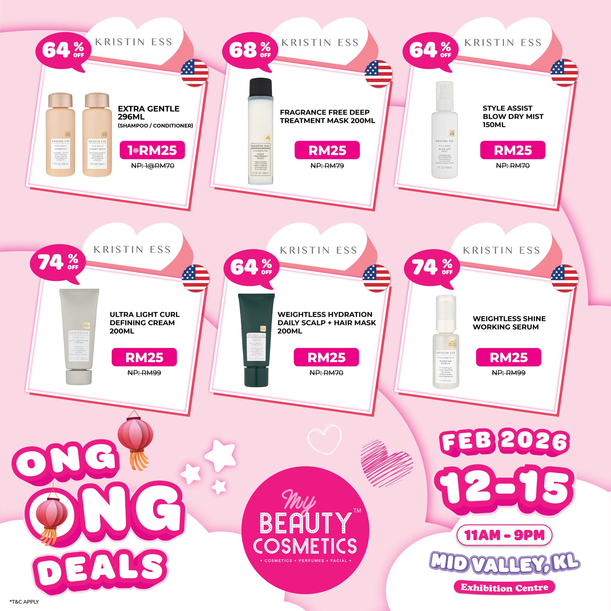 My Beauty & Cosmetics Facebook ad: CNY hair glow up starts here with Kristinโฆ