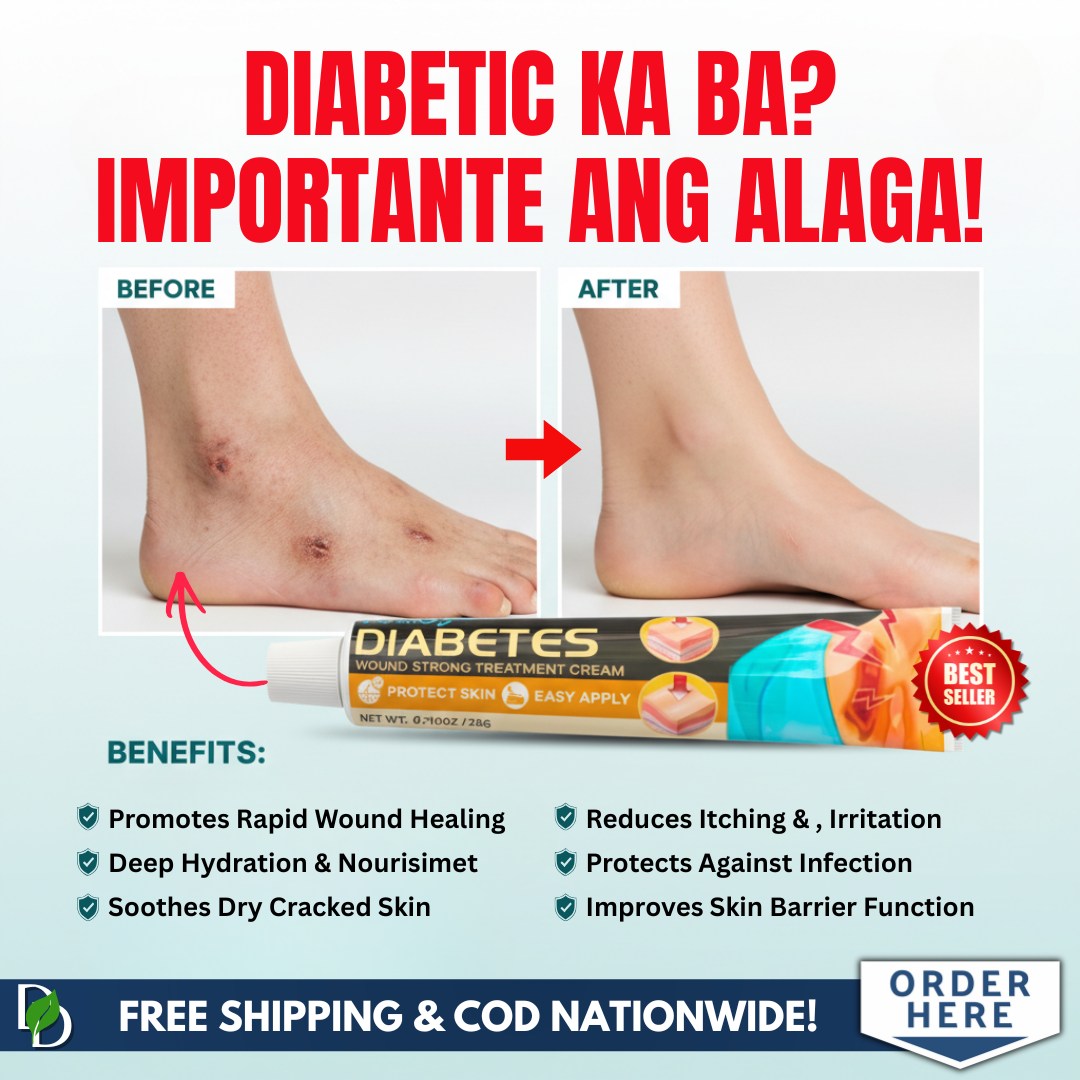 Diabetes Skin Care Solutions Facebook ad: May diabetes ka o may kakilala ka bang…