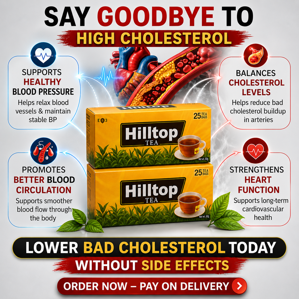Wellness Store Facebook ad: Detoxify Your Body Naturally