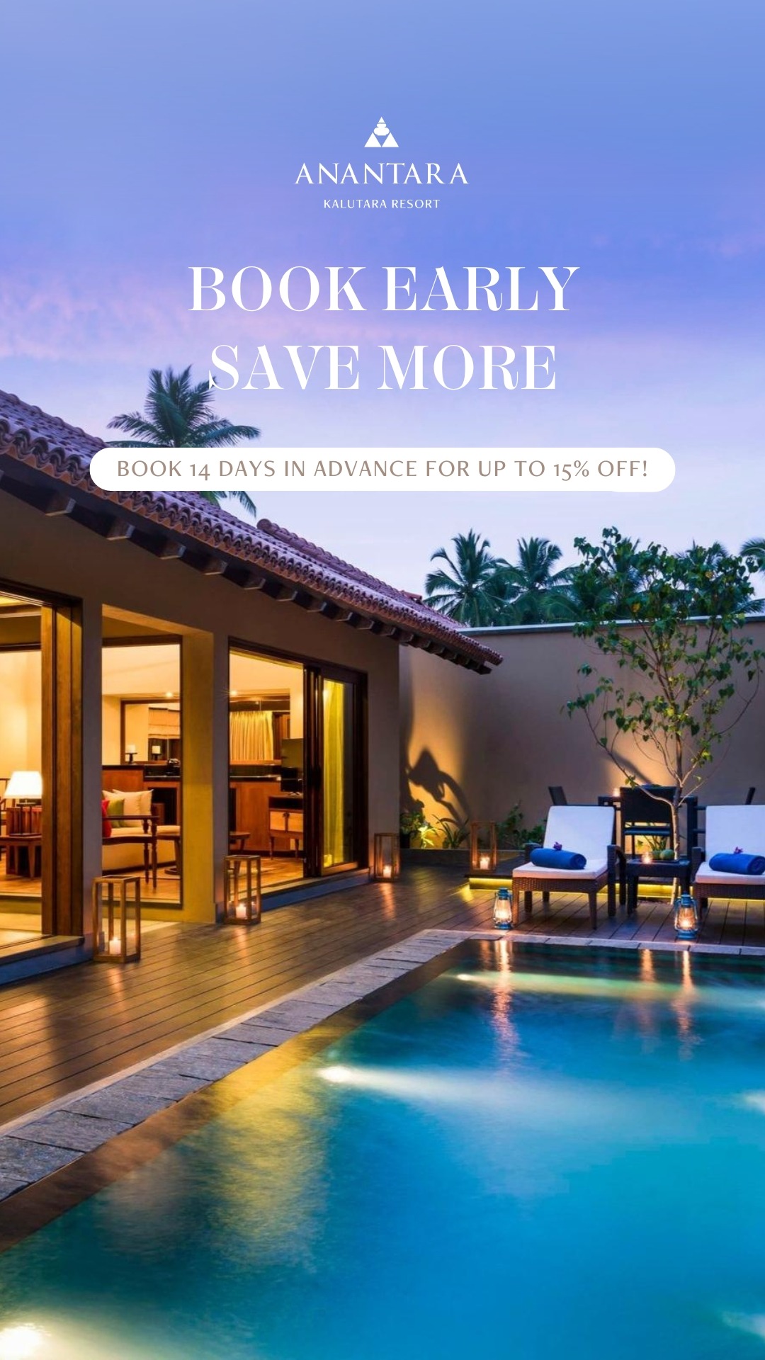 Anantara Kalutara Resort Facebook ad