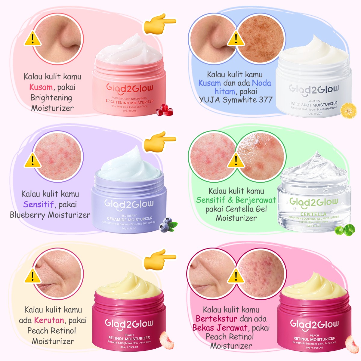 Glad2Glow indo Facebook ad