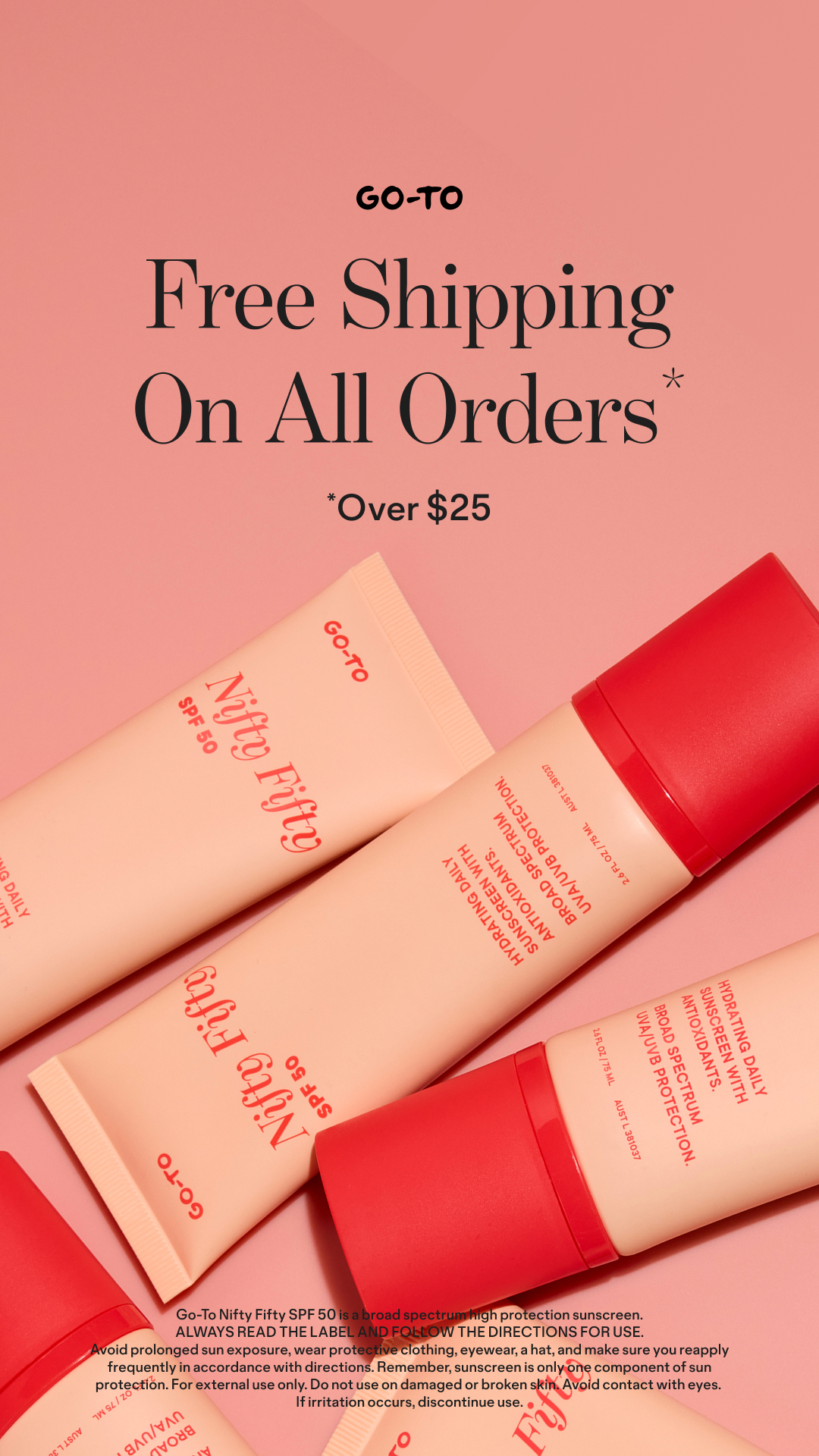 Go-To Skin Care Facebook ad