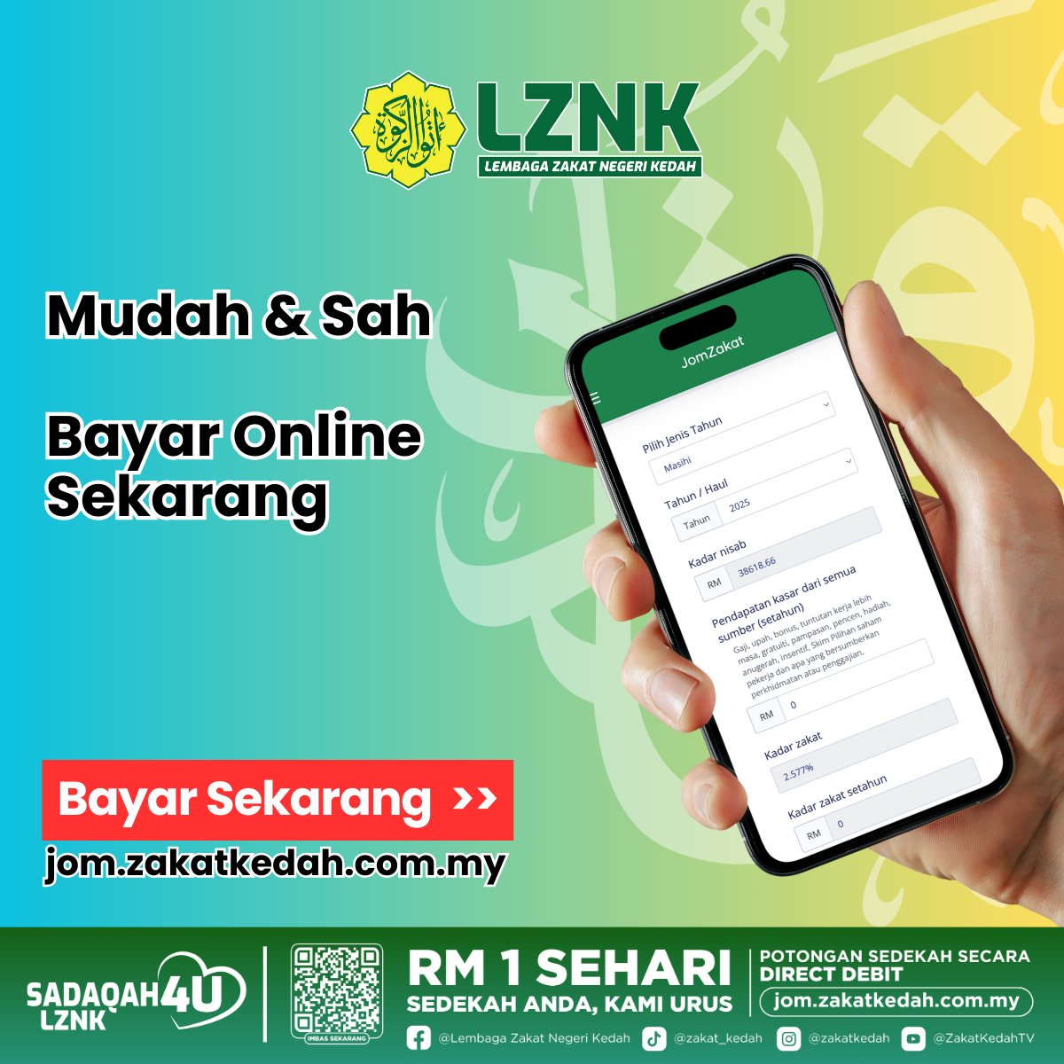Lembaga Zakat Negeri Kedah Darul Aman Facebook ad