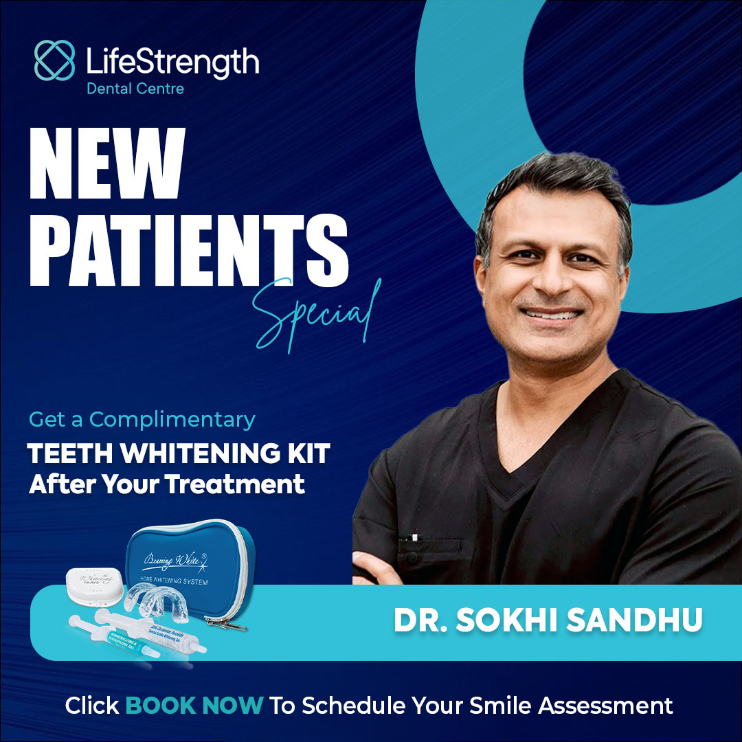 Dr. Sokhi Sandhu Facebook ad: Dental Clinic in Kelowna!