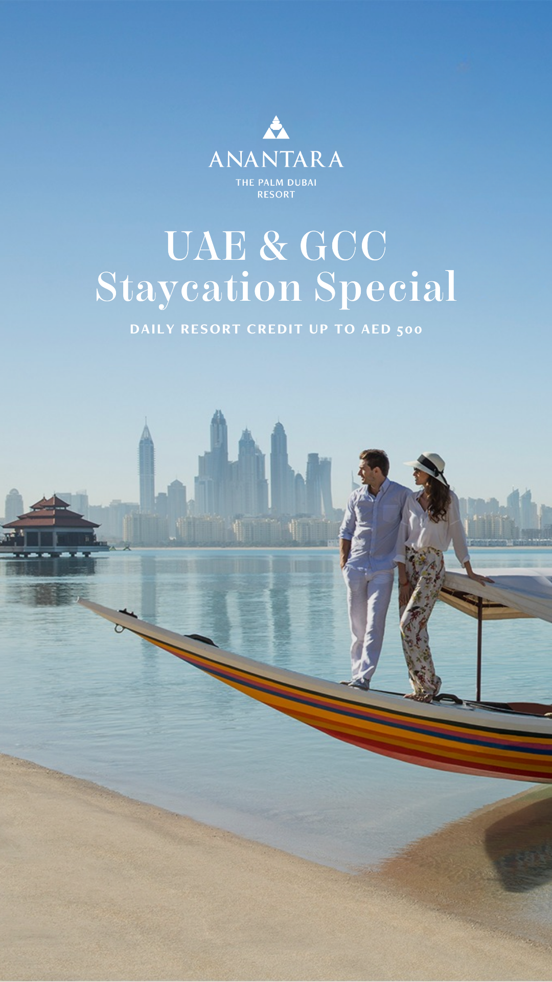 Anantara The Palm Dubai Resort Facebook ad