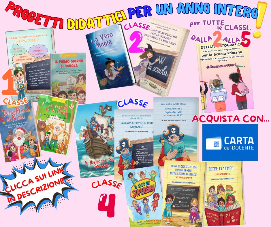 Maestre a colori Facebook ad: Vuoi avere un anno scolastico senza il pensiero…