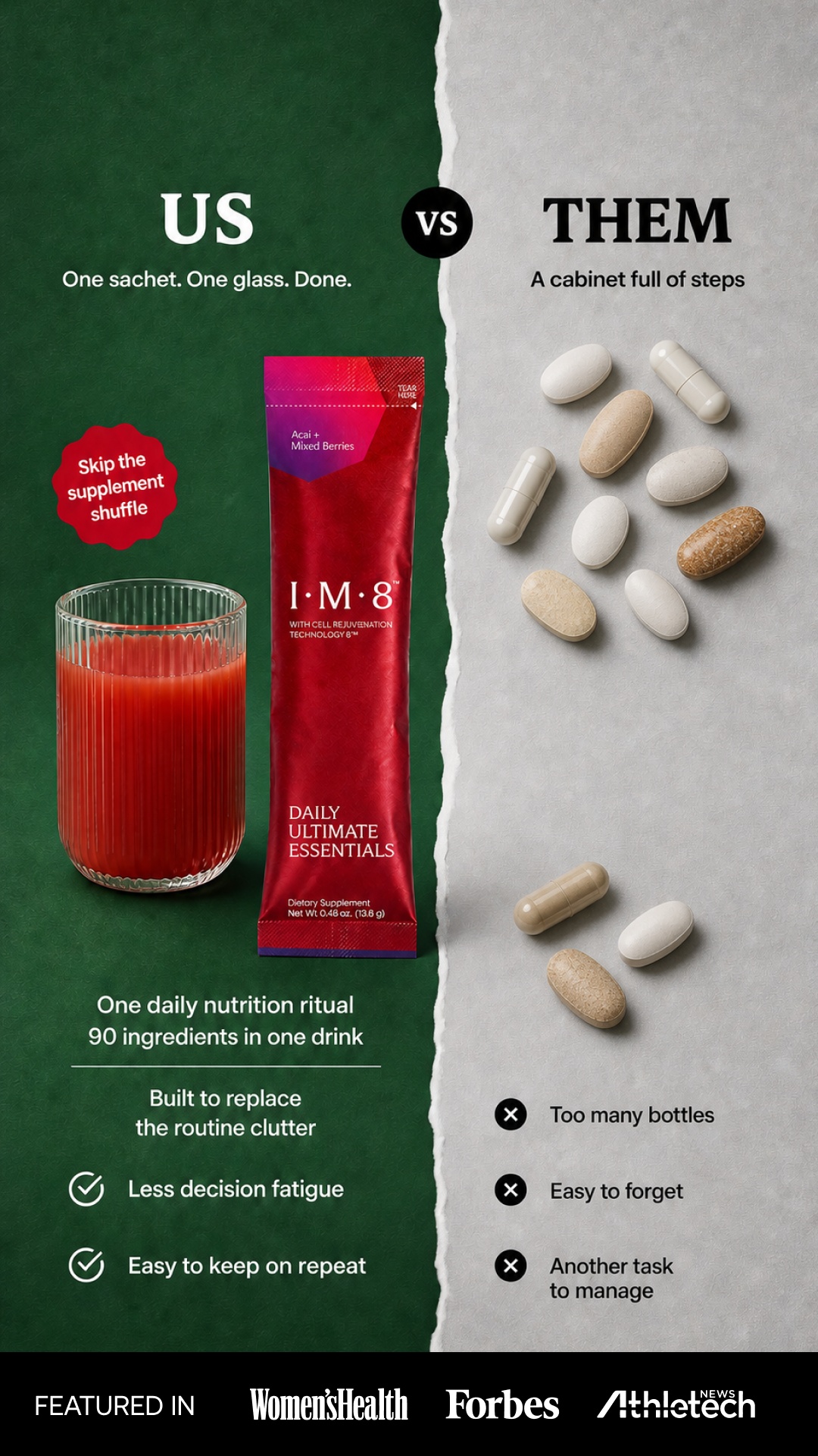 IM8 Health Facebook ad