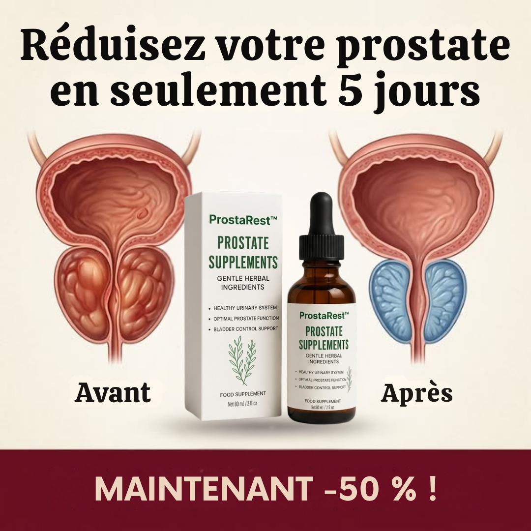 Parcours Bien-Être Facebook ad: Moins de passages aux toilettes la nuit
