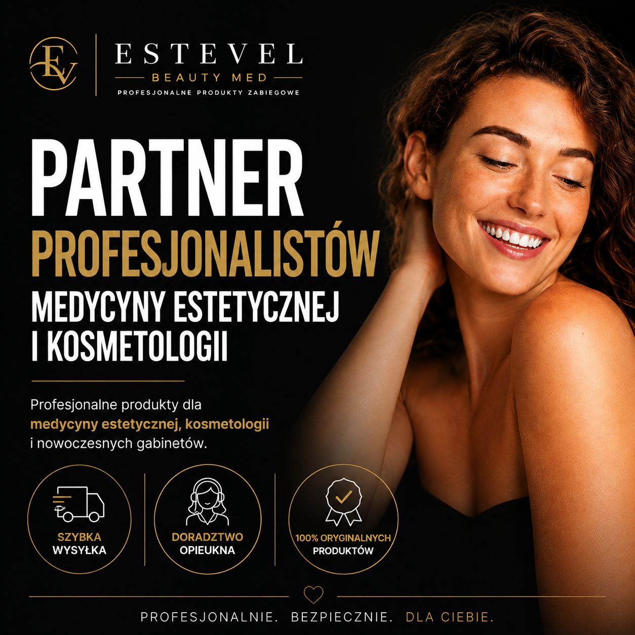 Estevel Hurtownia Facebook ad: Wszystko do Twojego gabinetu