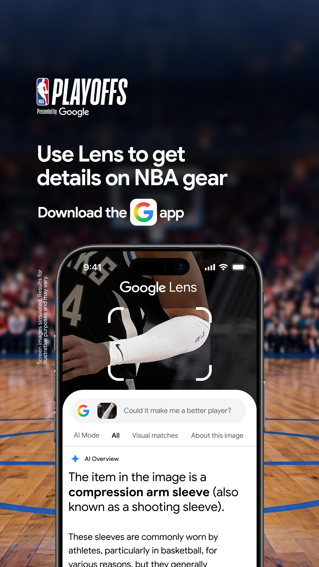 Google Facebook ad