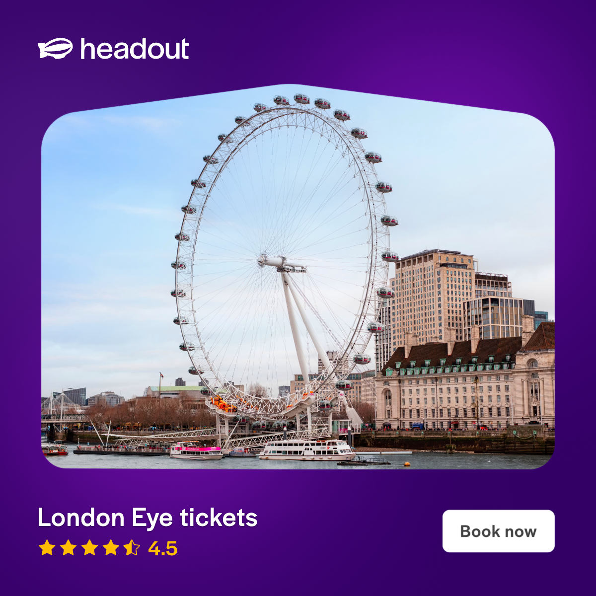 Headout Facebook ad