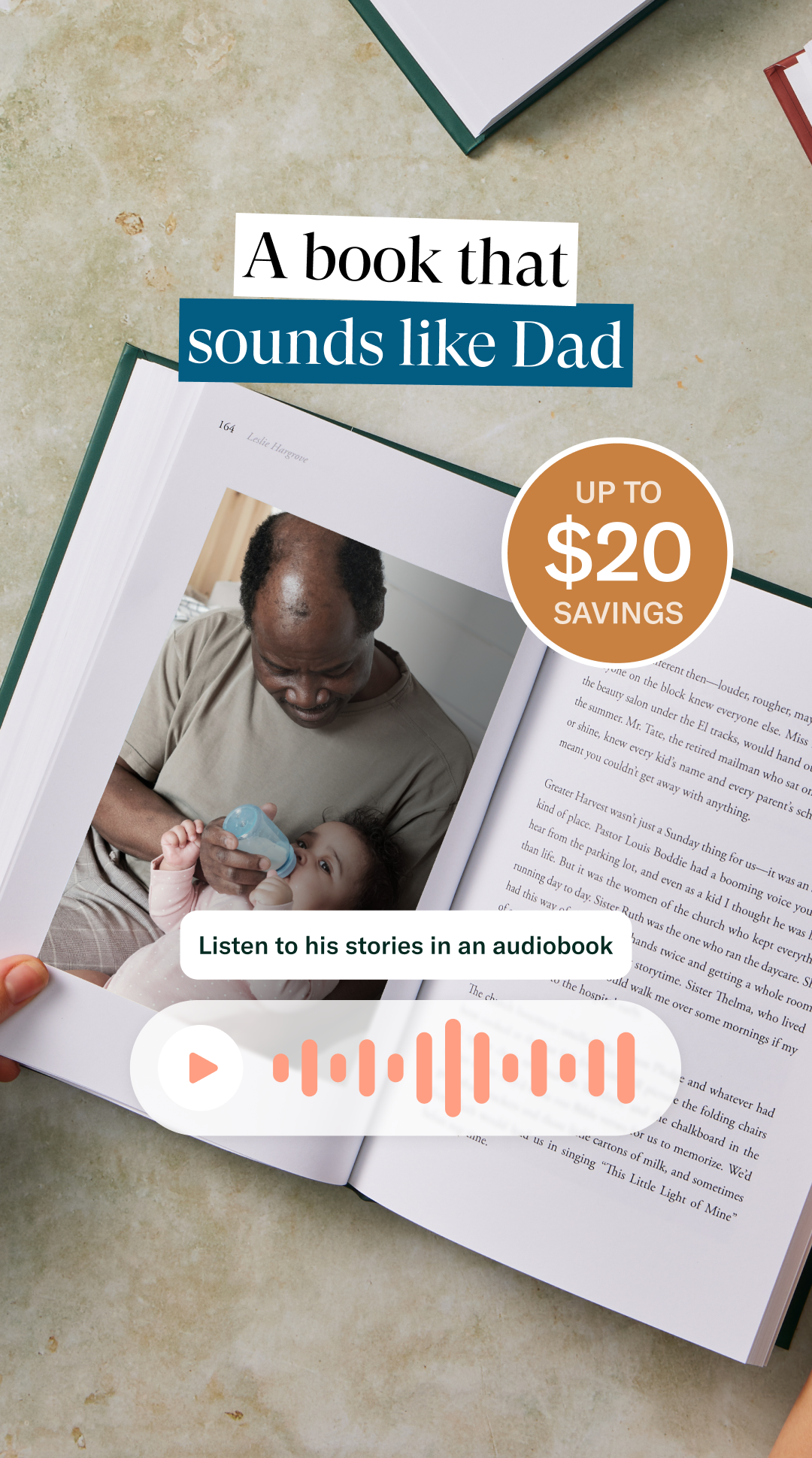 Storyworth Facebook ad
