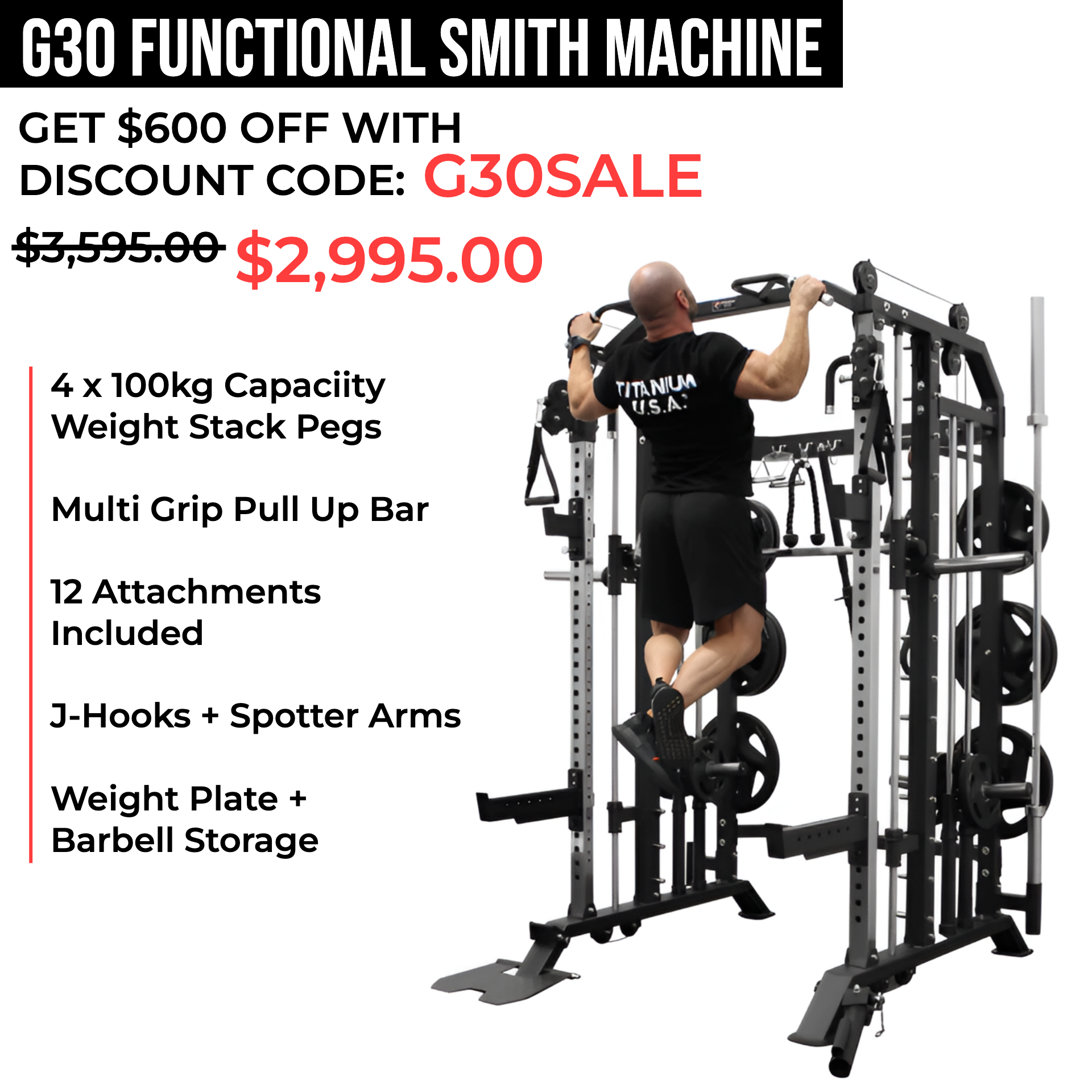 Commercial Fitness Equipment Australia Facebook ad
