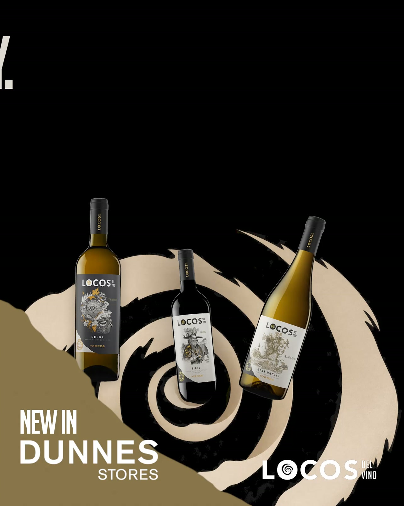 Somos locos del vino Facebook ad: Galway, meet your new Spanish wines.