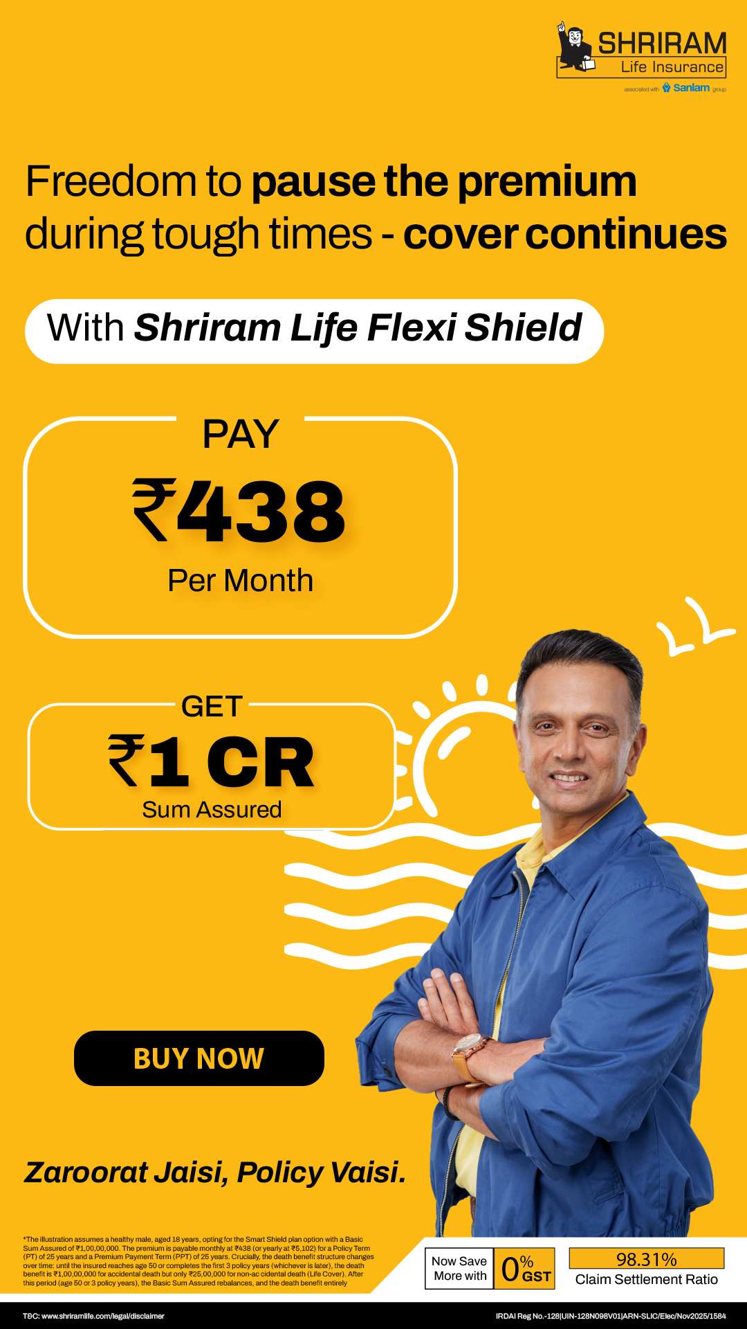 Shriram Life Insurance Facebook ad