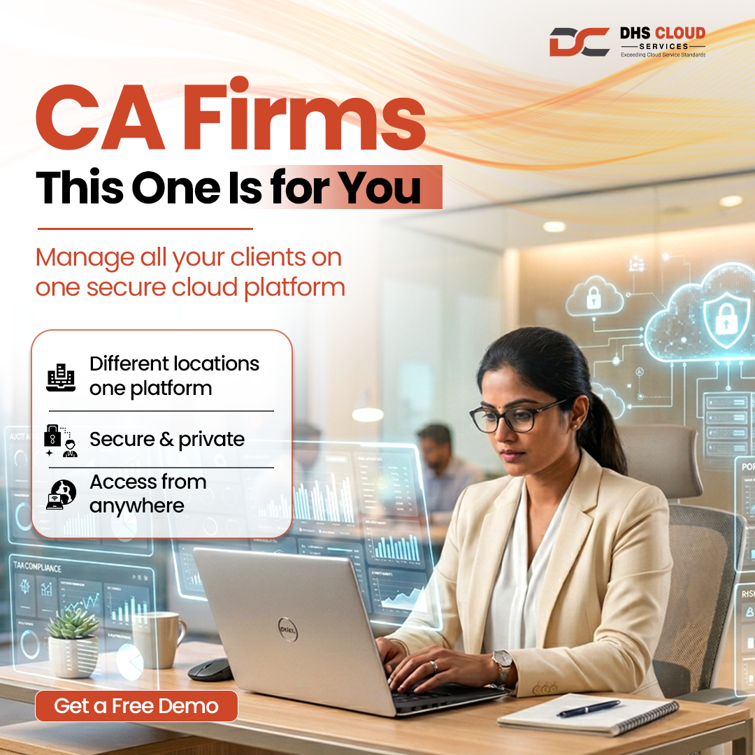 DHS Cloud Services Facebook ad: Power your CA firm with the cloud tech it deserves.