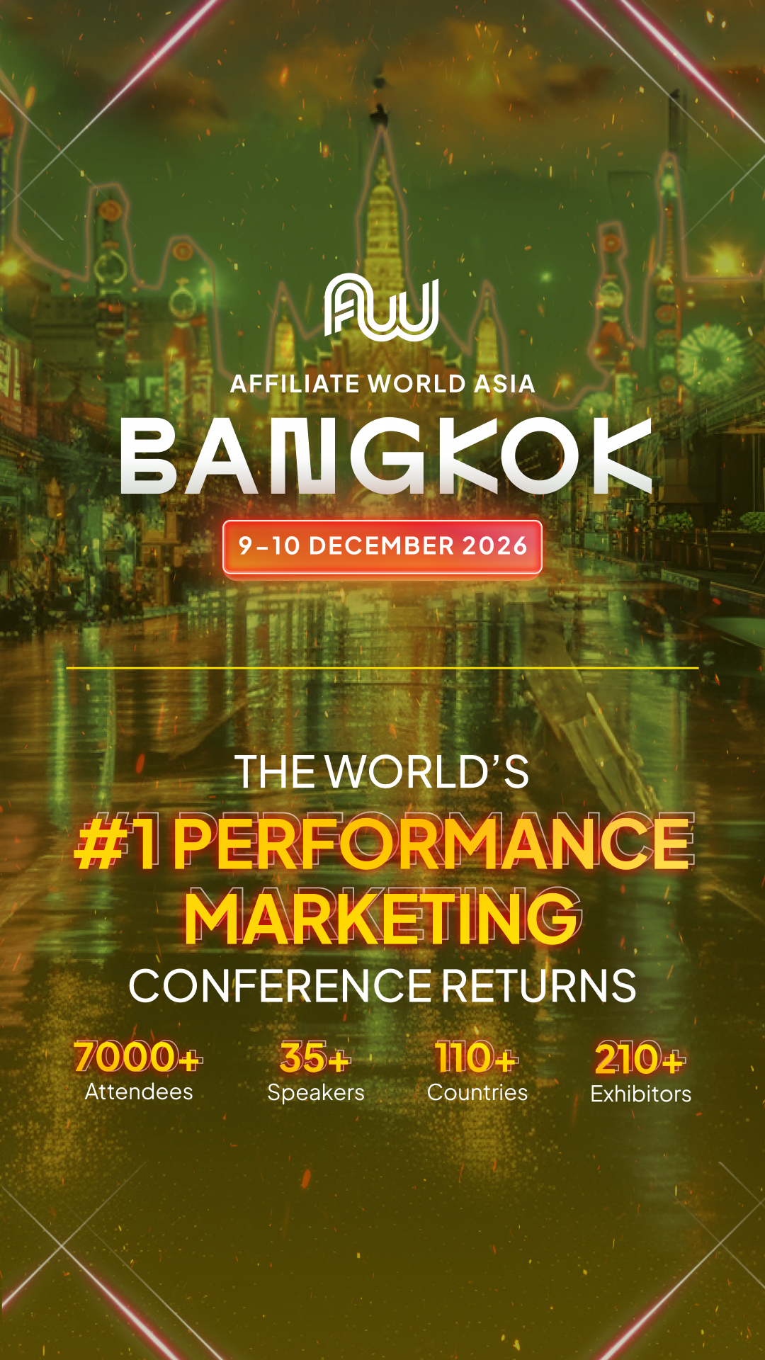 Affiliate World Conferences Facebook ad