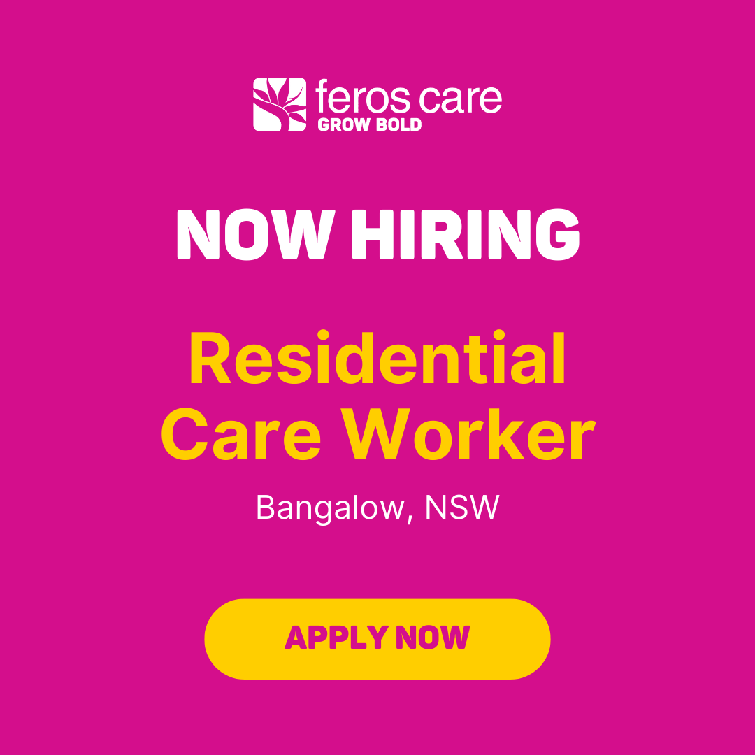Feros Care Facebook ad: Aged Care Careers