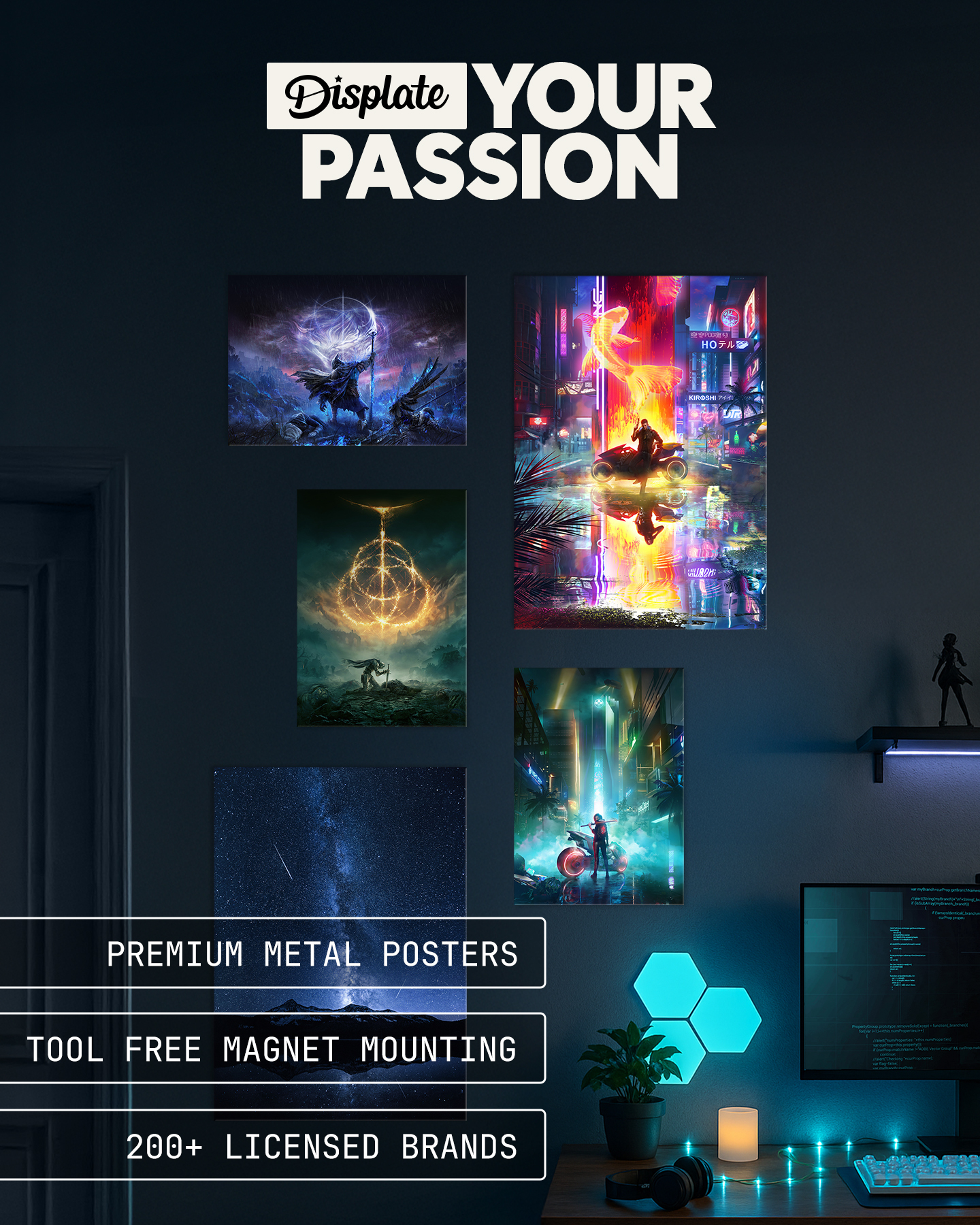 Displate Facebook ad