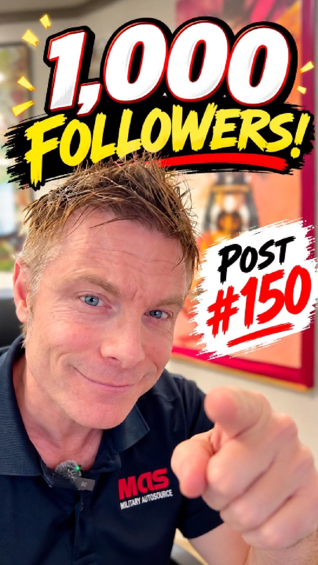 bkmasrecruiting Facebook ad: 1,000 followers. 150 posts.