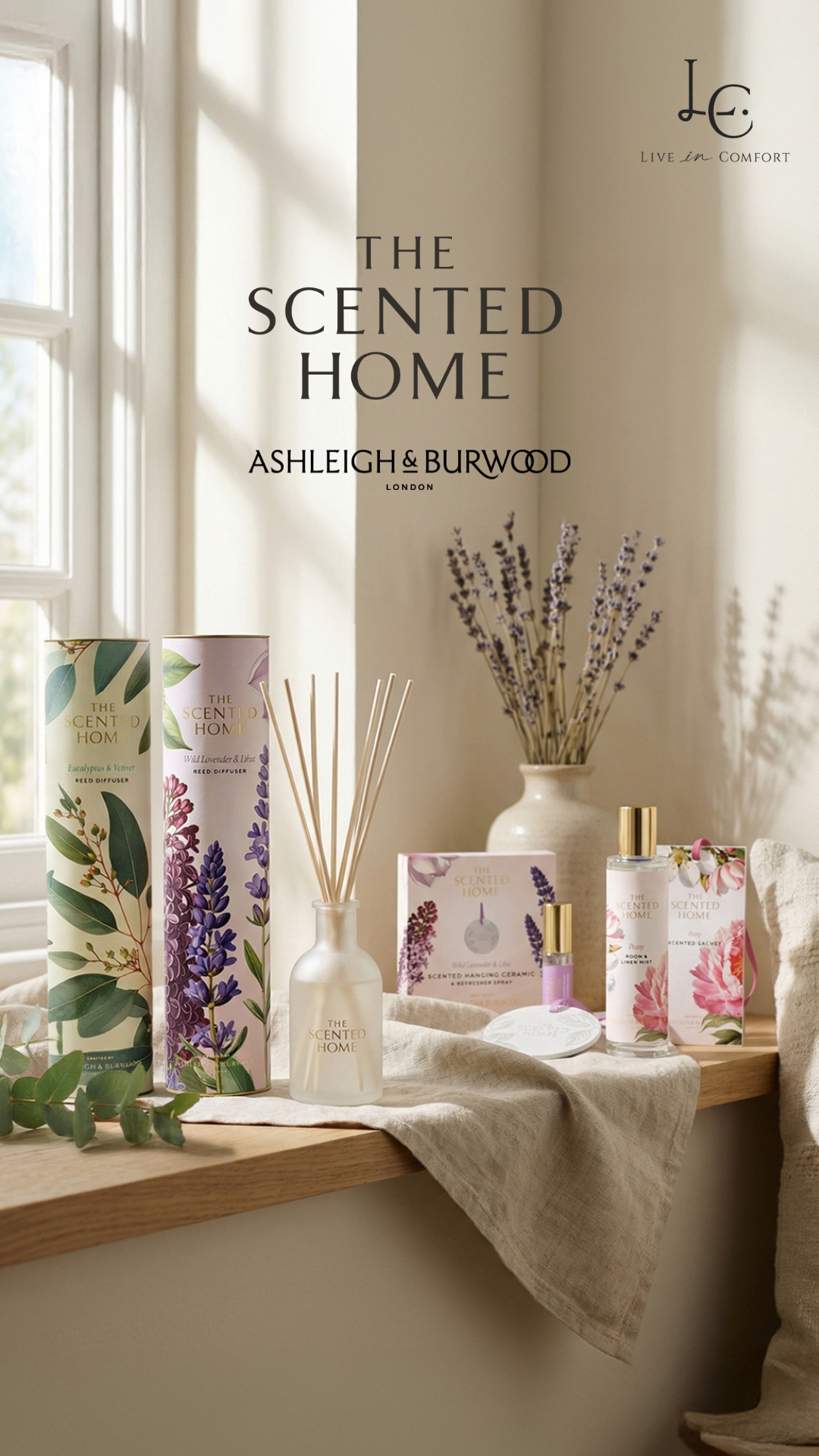 リブインコンフォートオンラインショップ Facebook ad: The Scented Home | Ashleigh&Burwood