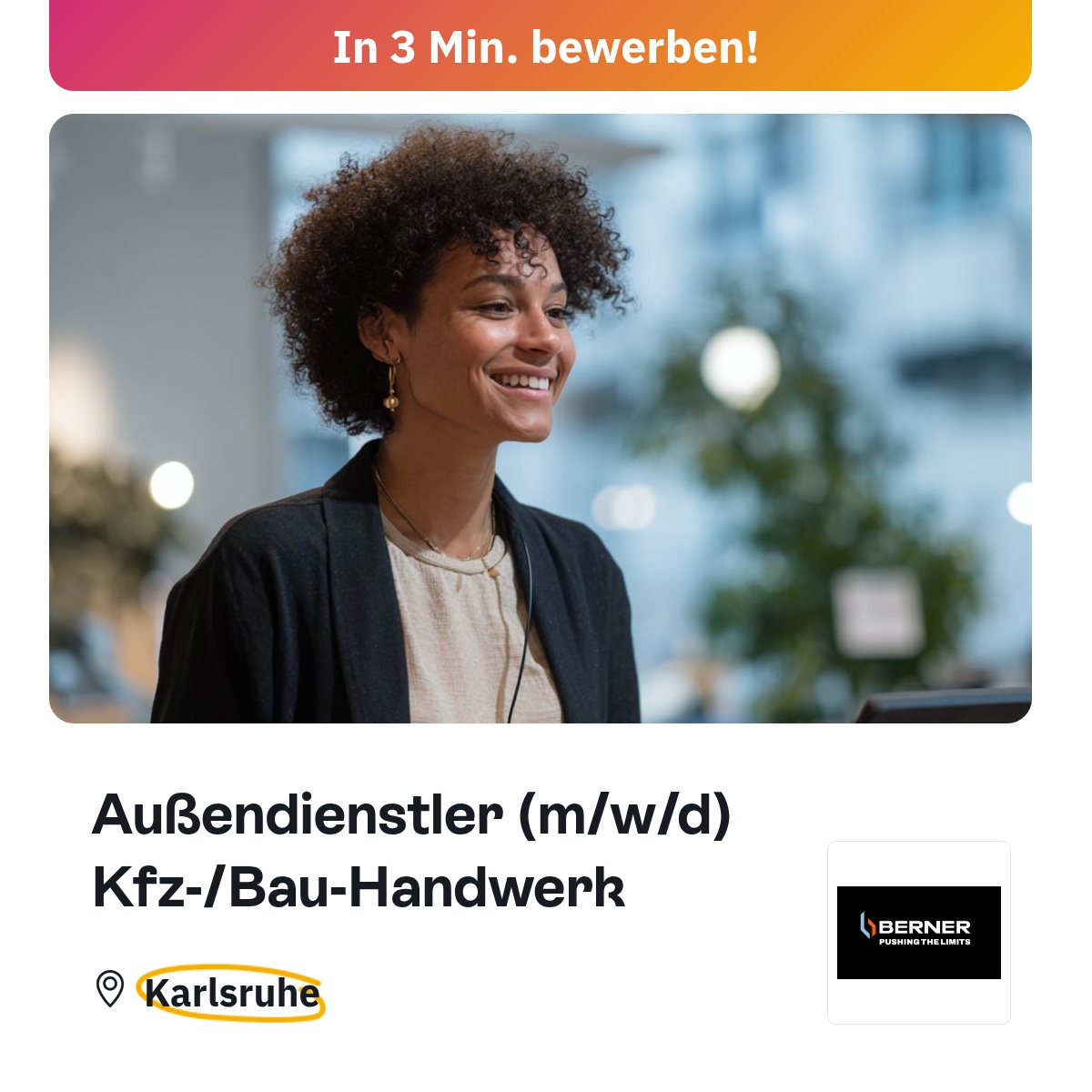 HeyJobs - Jobmöglichkeiten in der Umgebung Facebook ad: Stellenbeschreibung