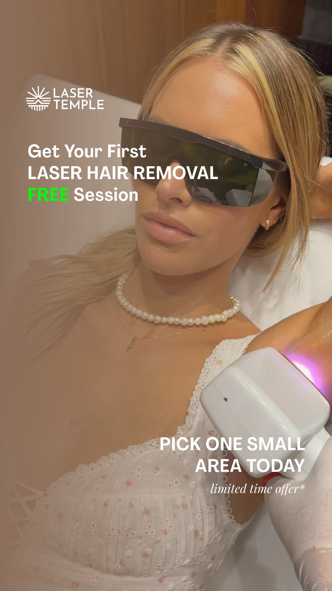 Laser Temple Facebook ad