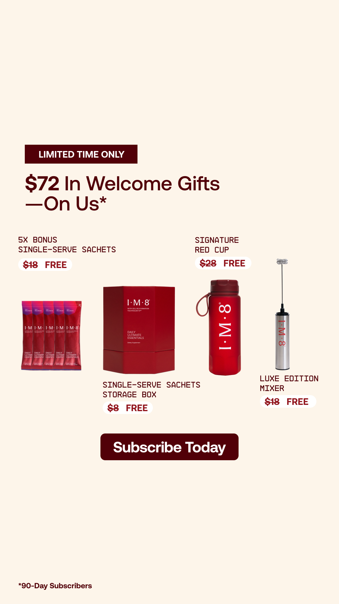 IM8 Health Facebook ad