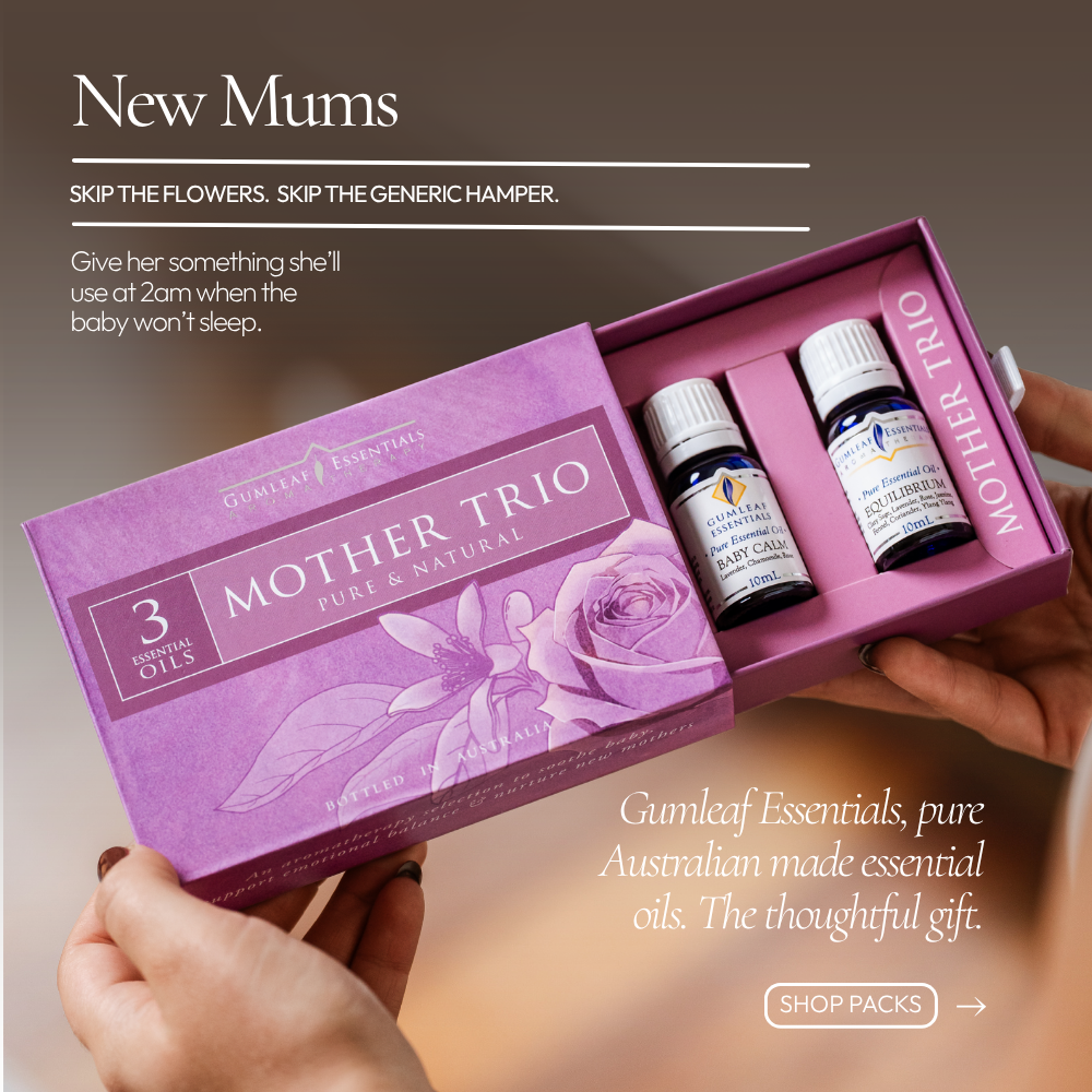Buckley and Phillips Aromatics Facebook ad: Mother Trio Essential Oil