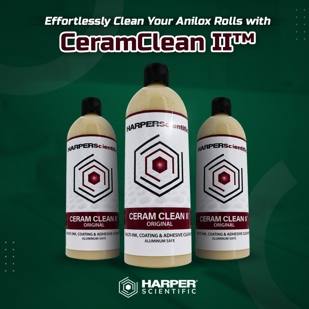 Harper Corporation of America Facebook ad: Anilox Roll Cleaner - CeramClean II, the perfect…