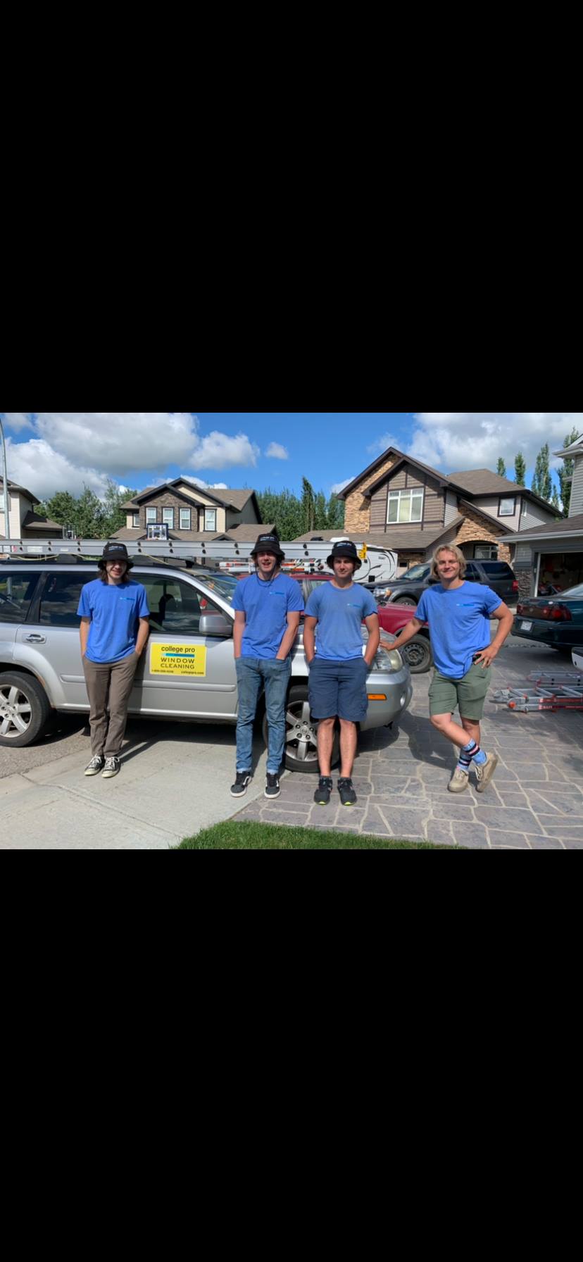 Henry's Local Summer Window Cleaning Facebook ad: Chat in Messenger