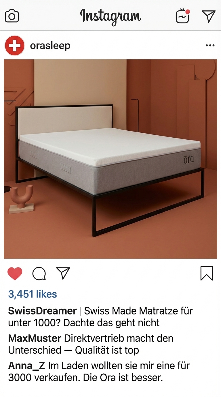 OraSleep Facebook ad