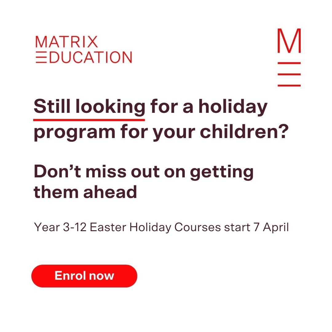 Matrix Education Facebook ad