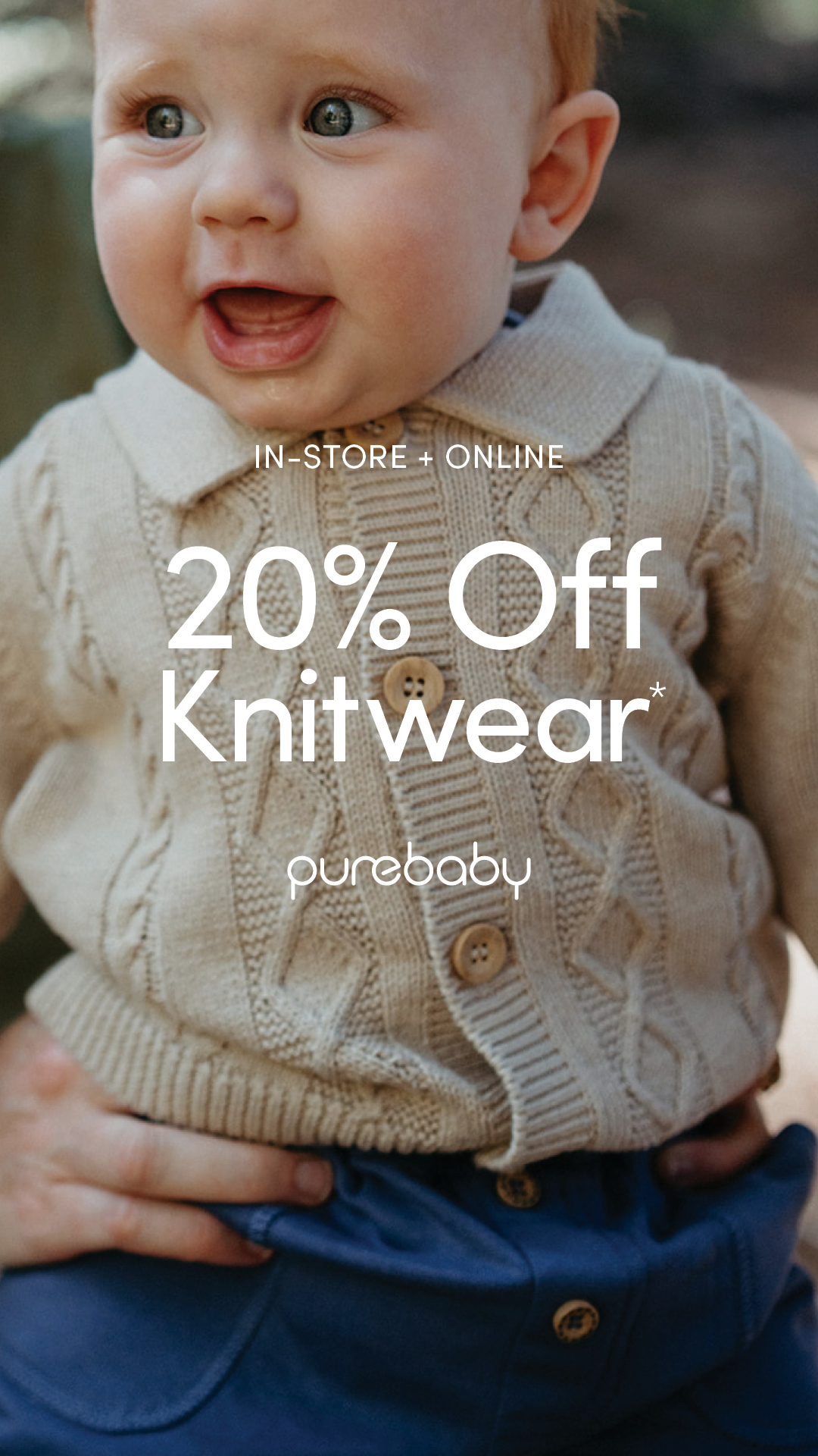 Purebaby Facebook ad