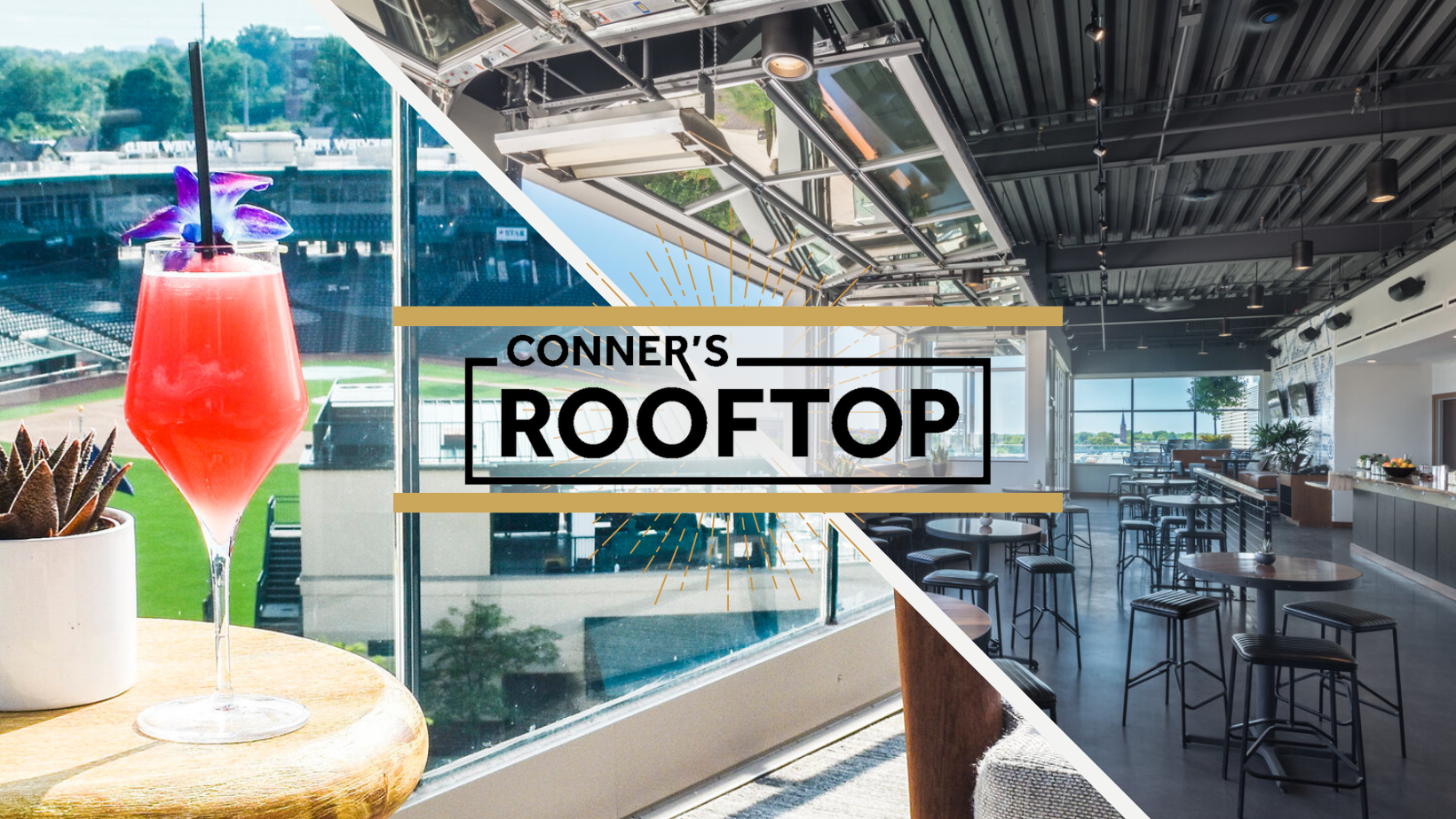 Conner's Rooftop Facebook ad: Raise the roof with an even higher class…