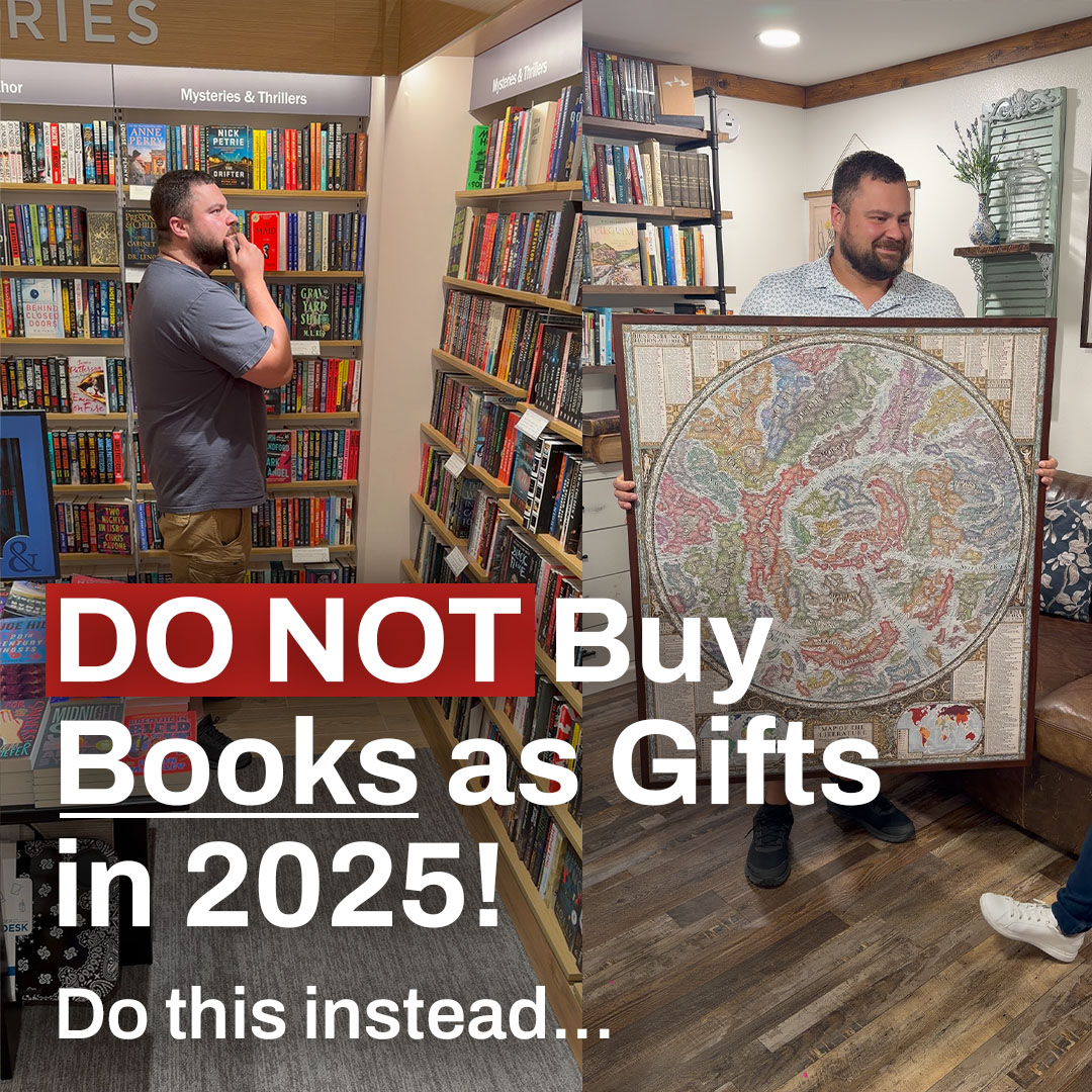 Titan Maps Facebook ad: The Most Original Gift for readers of 2025