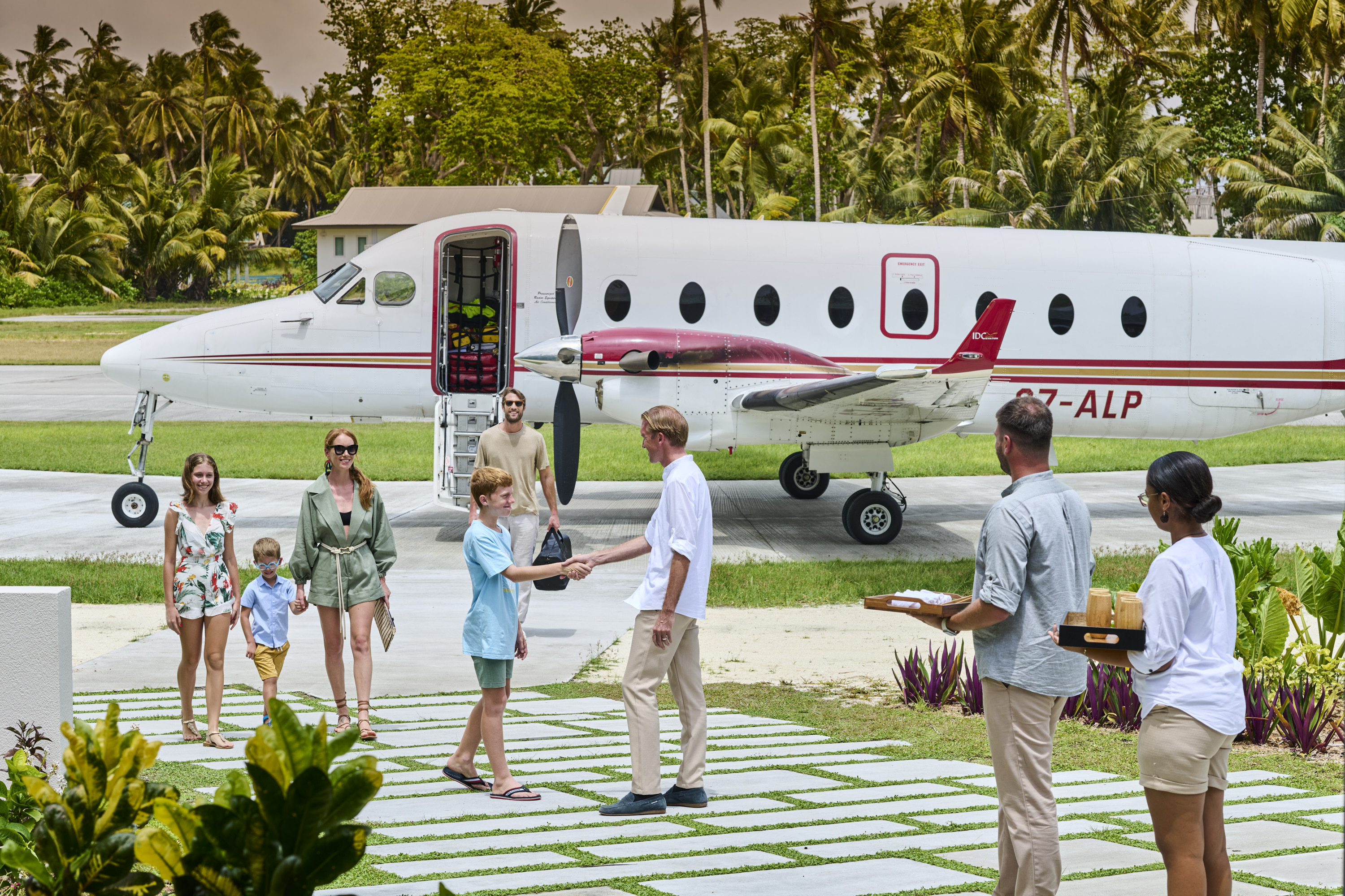 Waldorf Astoria Seychelles Platte Island Facebook ad: Your Private Island Escape Awaits