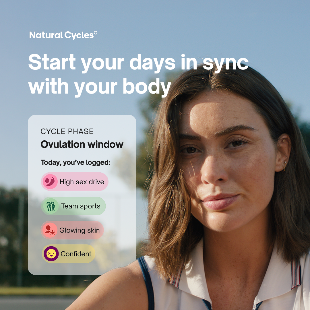 Natural Cycles Facebook ad