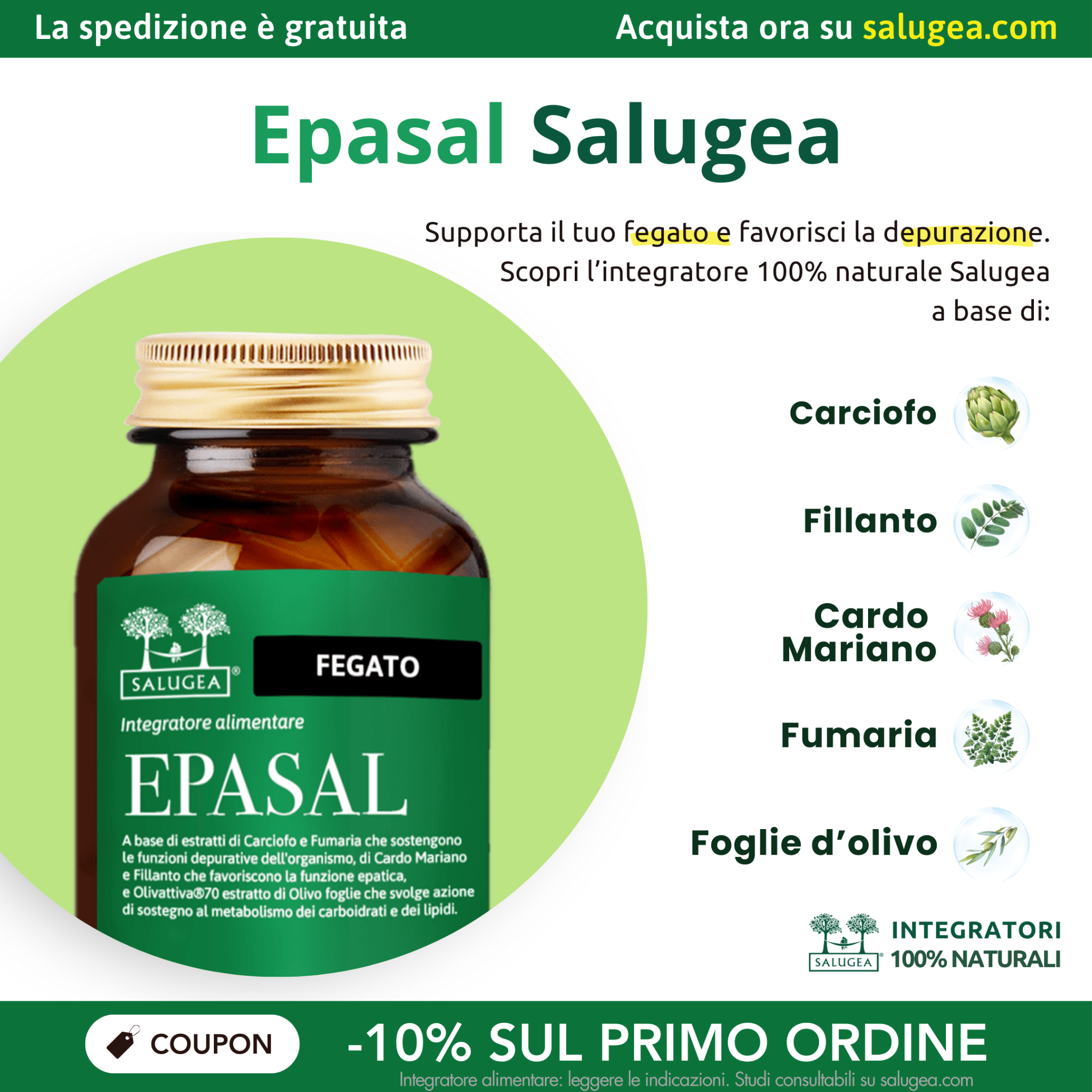 Salugea Facebook ad