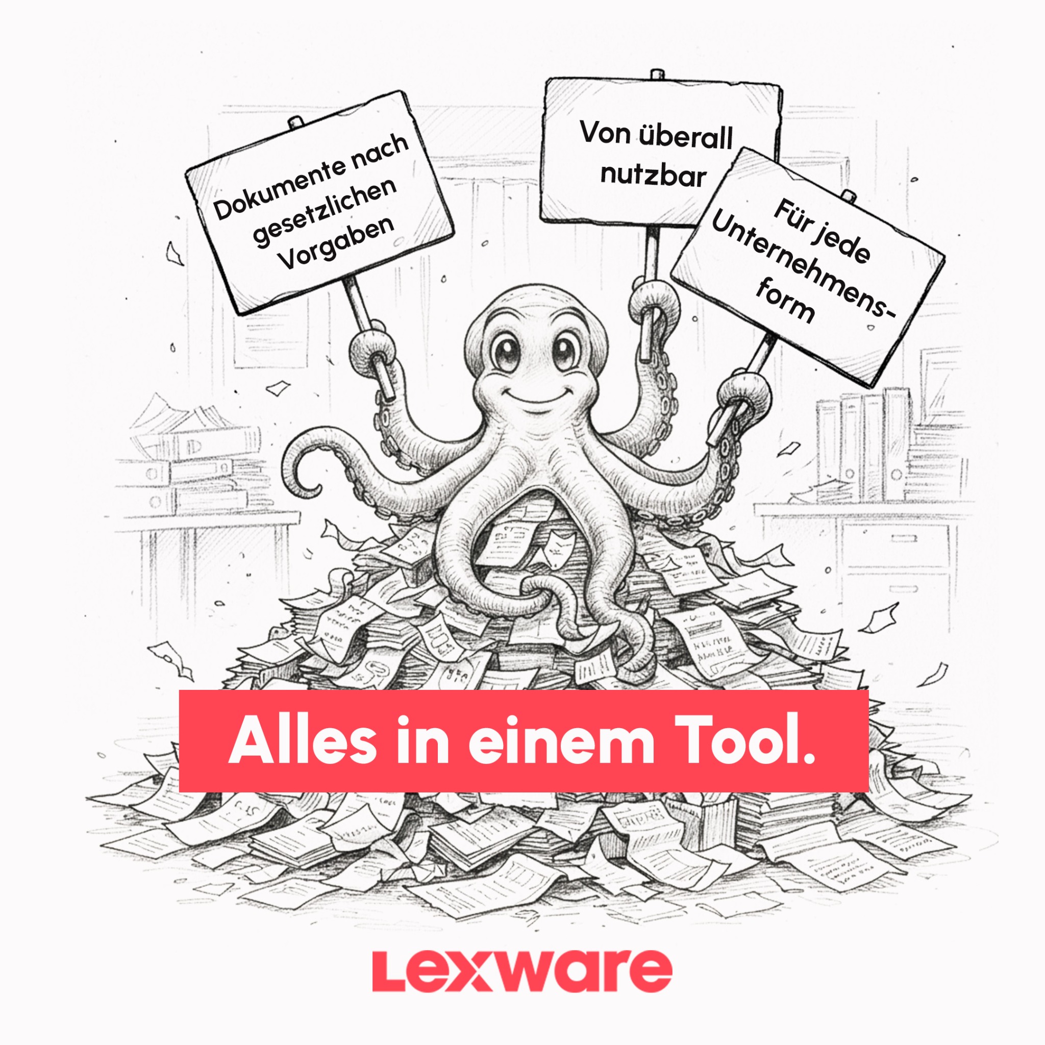 Lexware Facebook ad