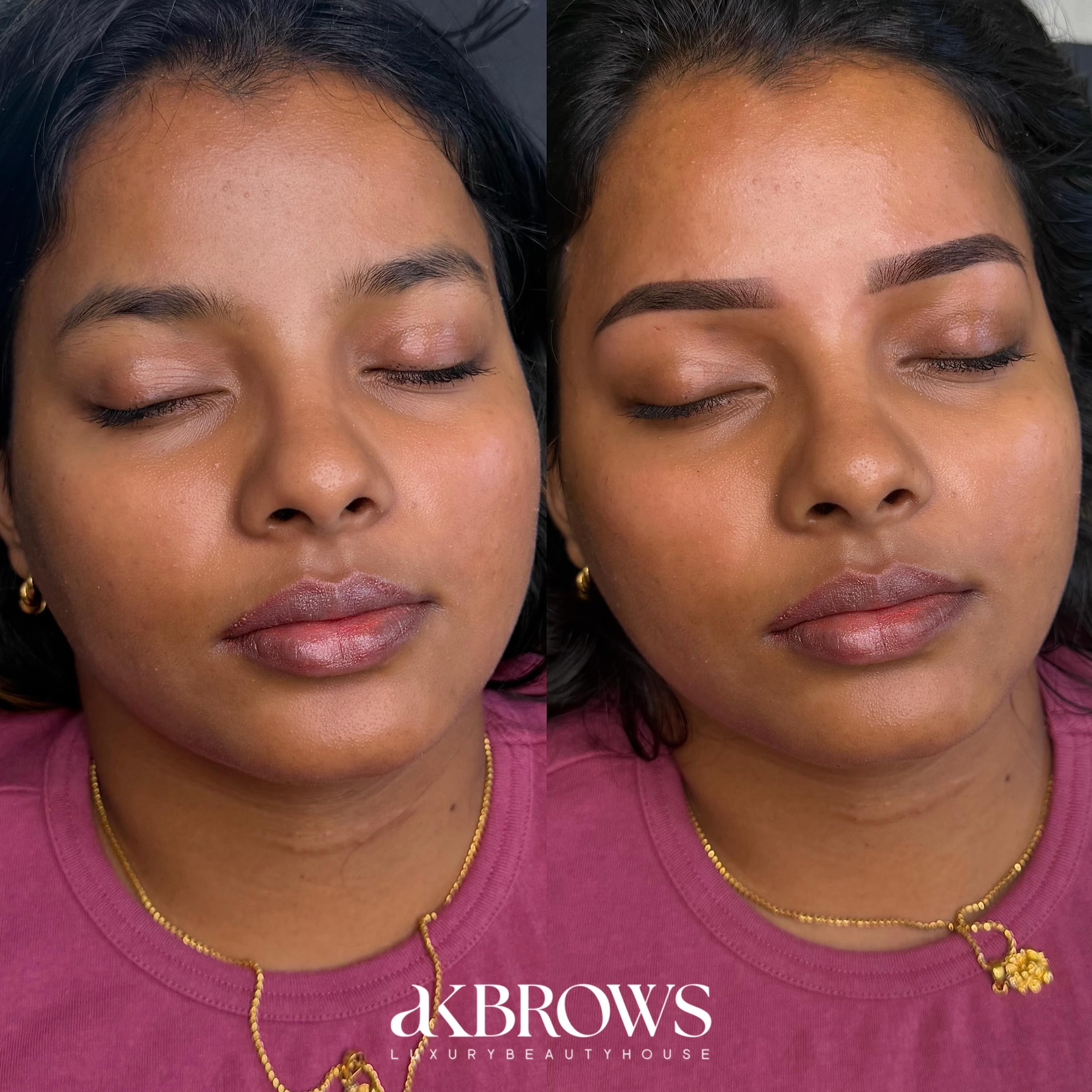 AK BROWS Facebook ad: MICROSHADING