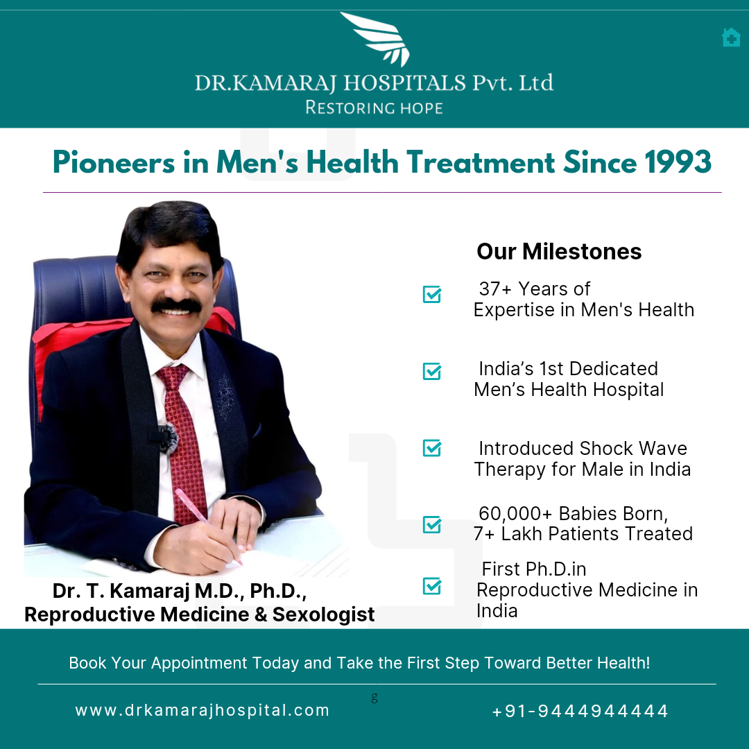 Dr.Kamaraj Hospital For Men's Health Facebook ad