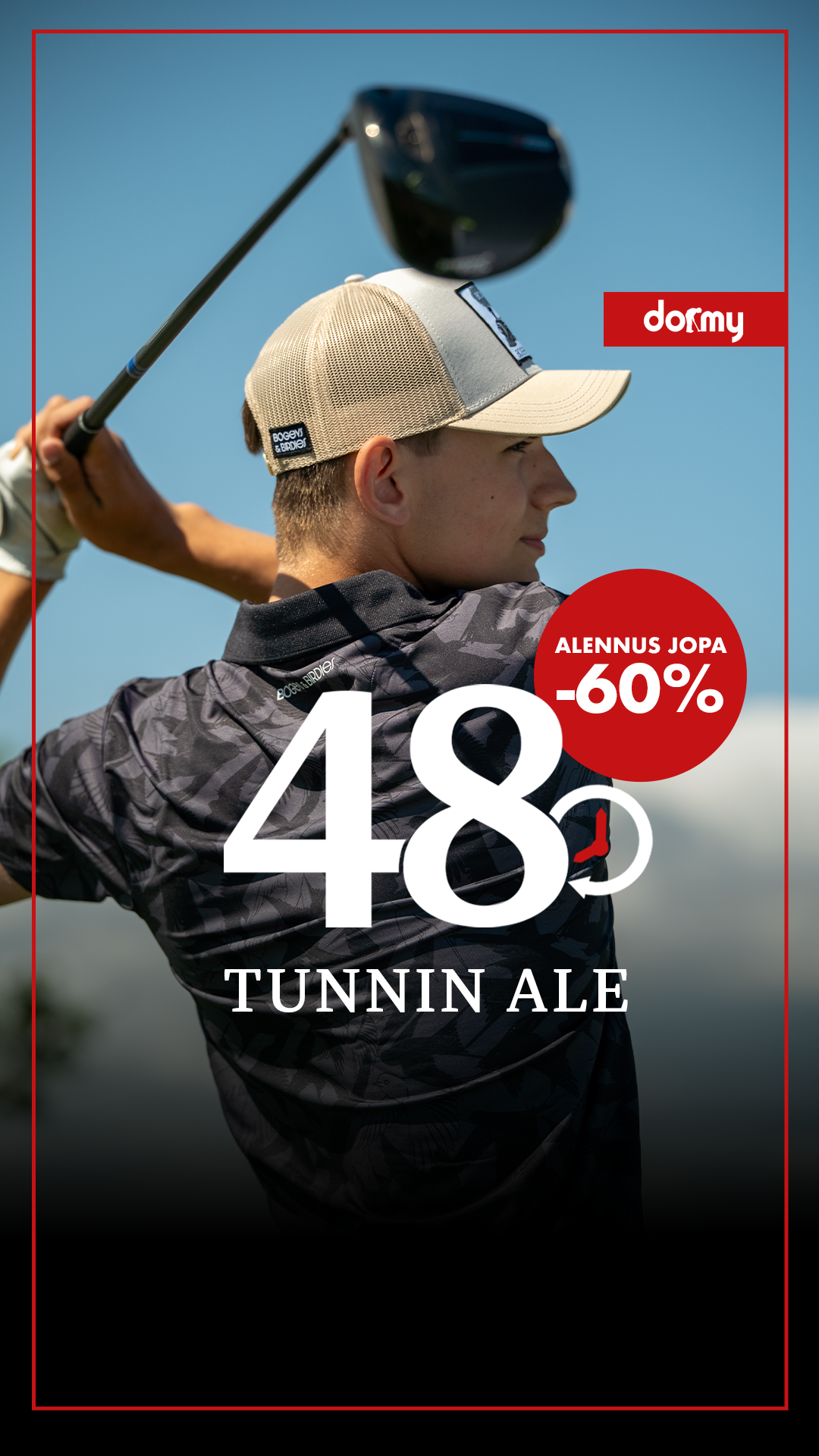 Dormy Golf Facebook ad