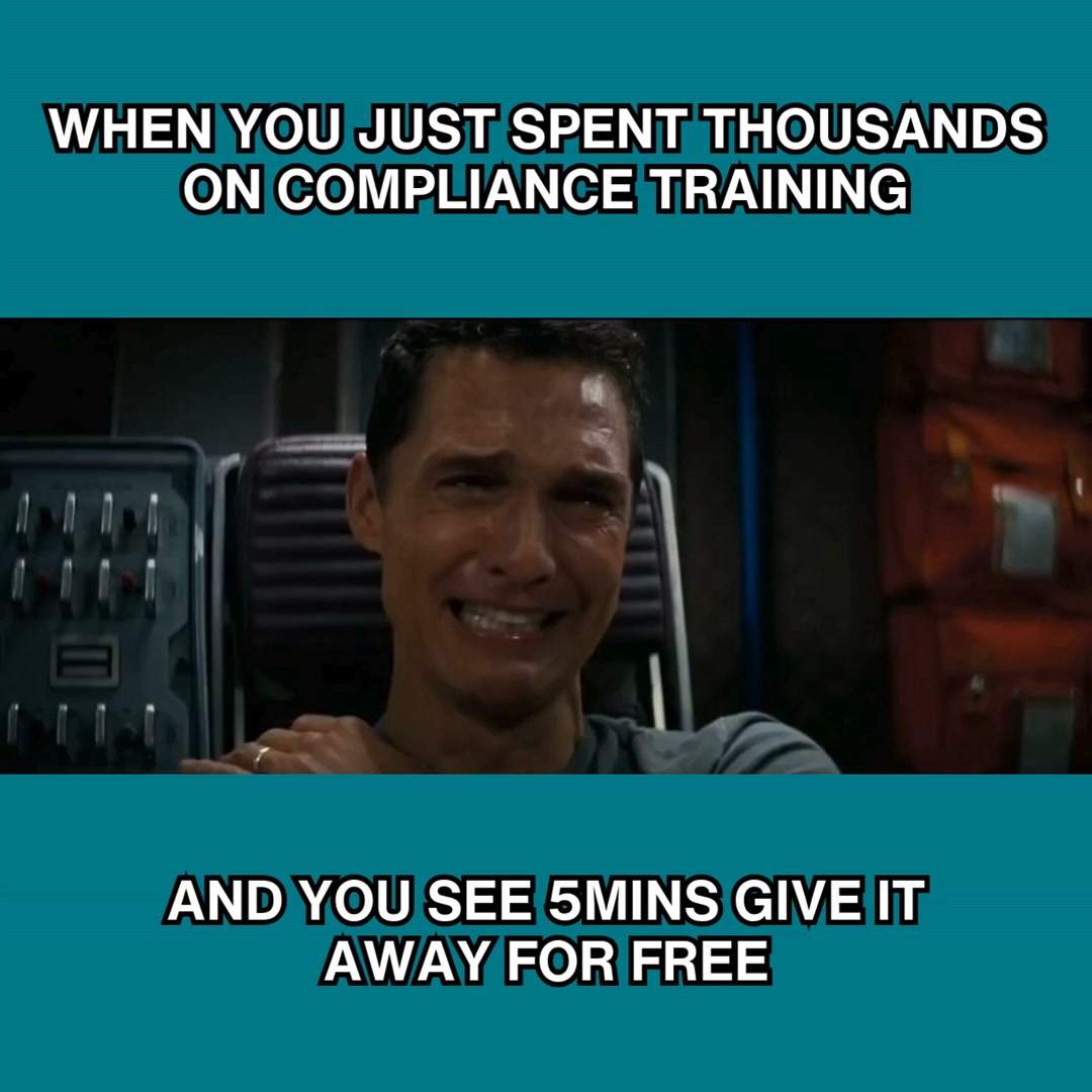 5Mins Facebook ad: Access FREE compliance training for your whole team