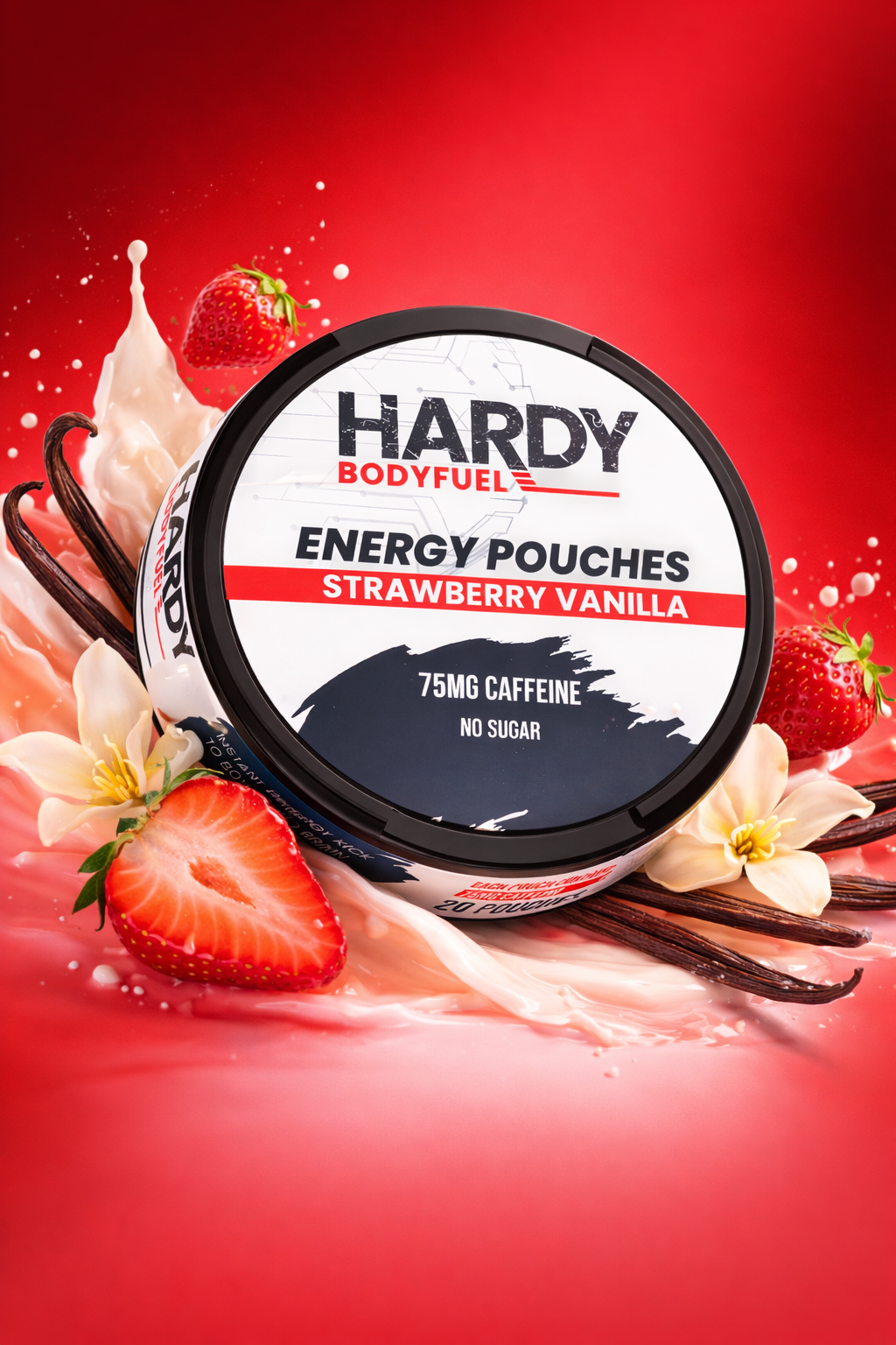 Pouch World Facebook ad: Upgrade Your Energy