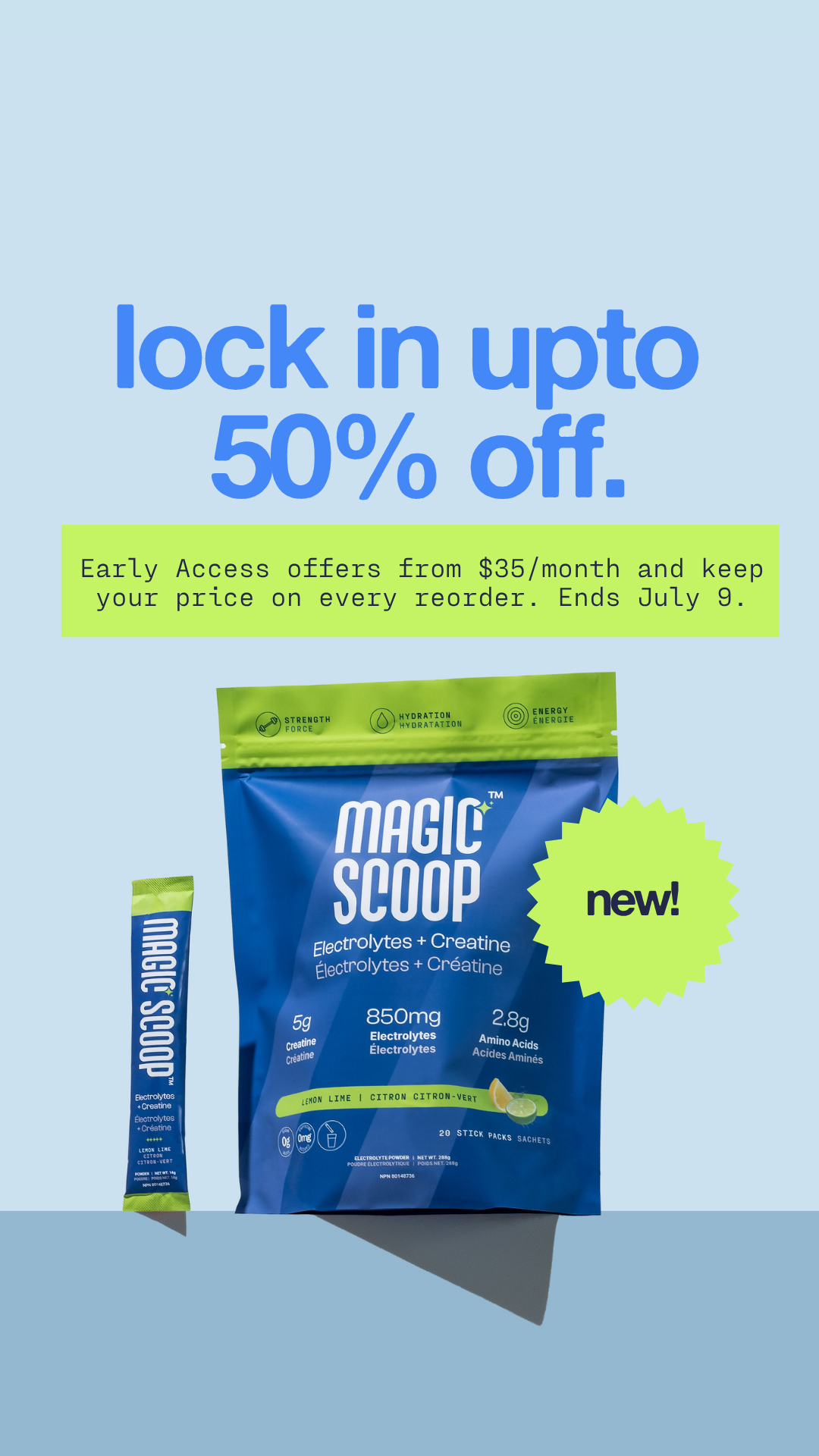 Magic Scoop Facebook ad