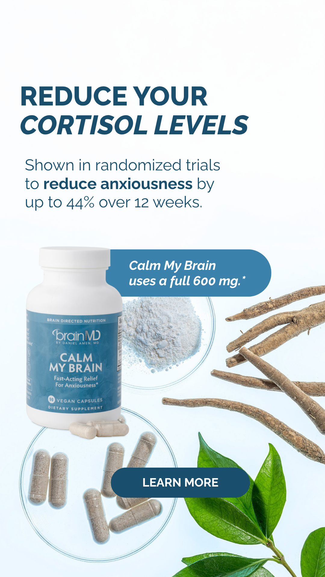 BrainMD Health Facebook ad