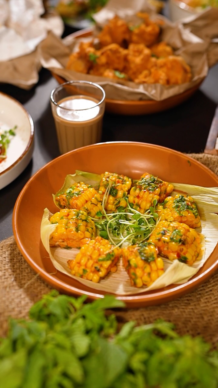 Sattvik Restaurant Facebook ad: When the skies turn grey, the craving for…