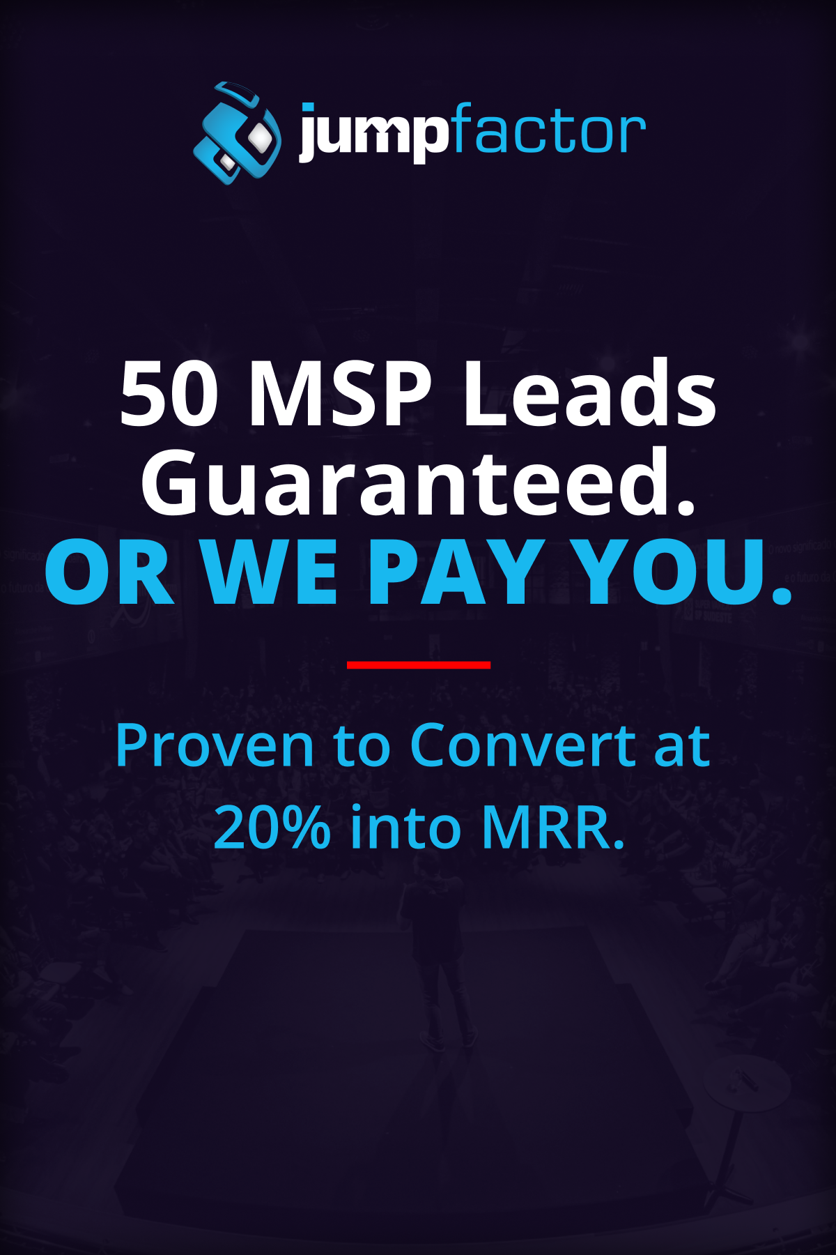Jumpfactor Facebook ad from May 7, 2026