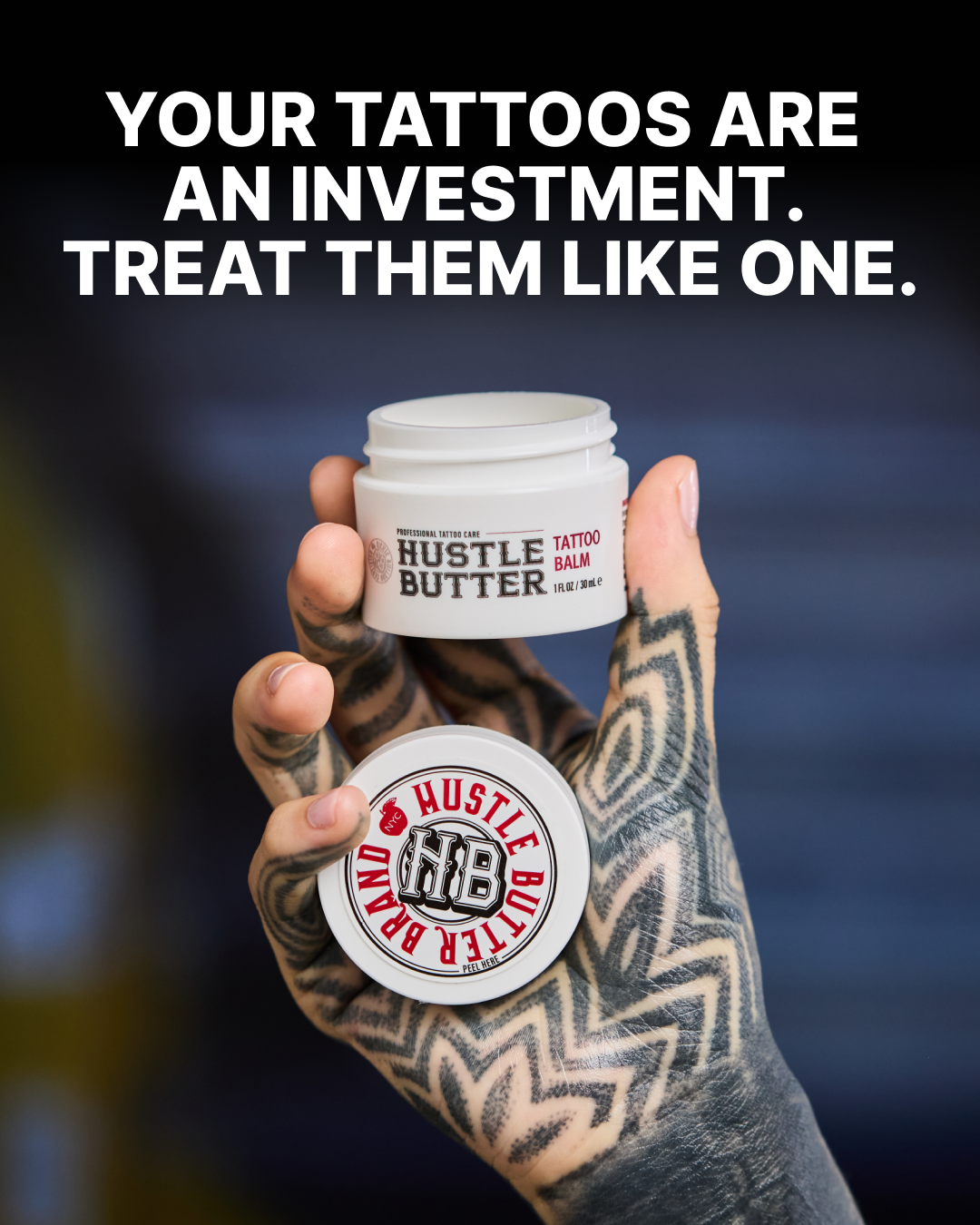 Hustle Butter Deluxe Facebook ad